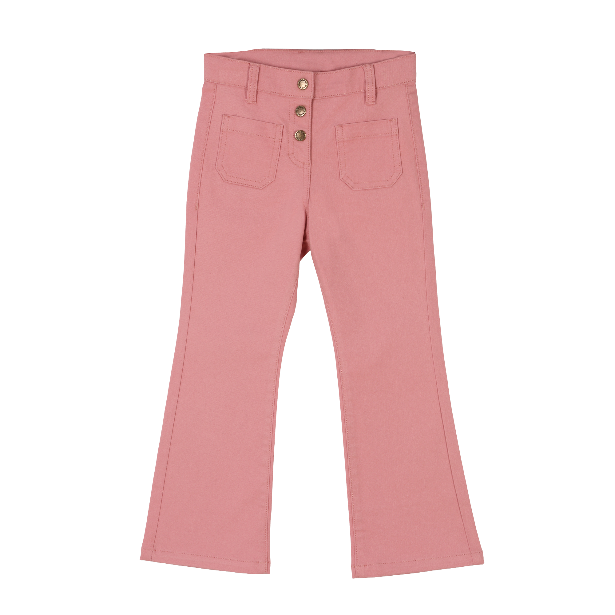 Pantalon flare 3/12 ans - Kaki