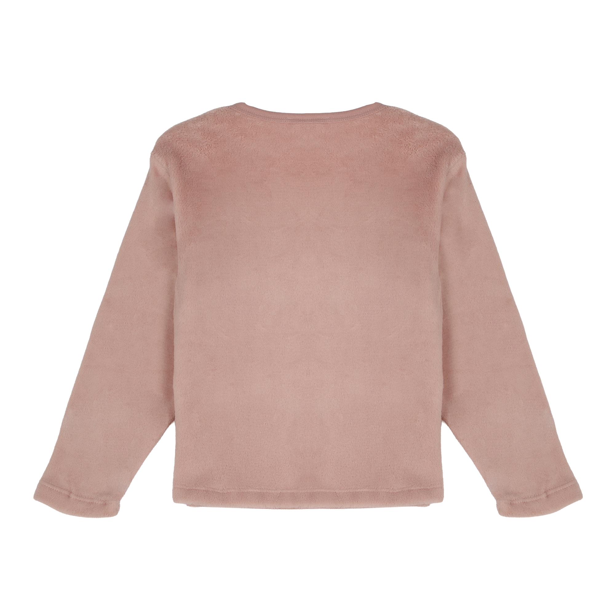 Pyjama coral fleece 3/12 ans - Rose