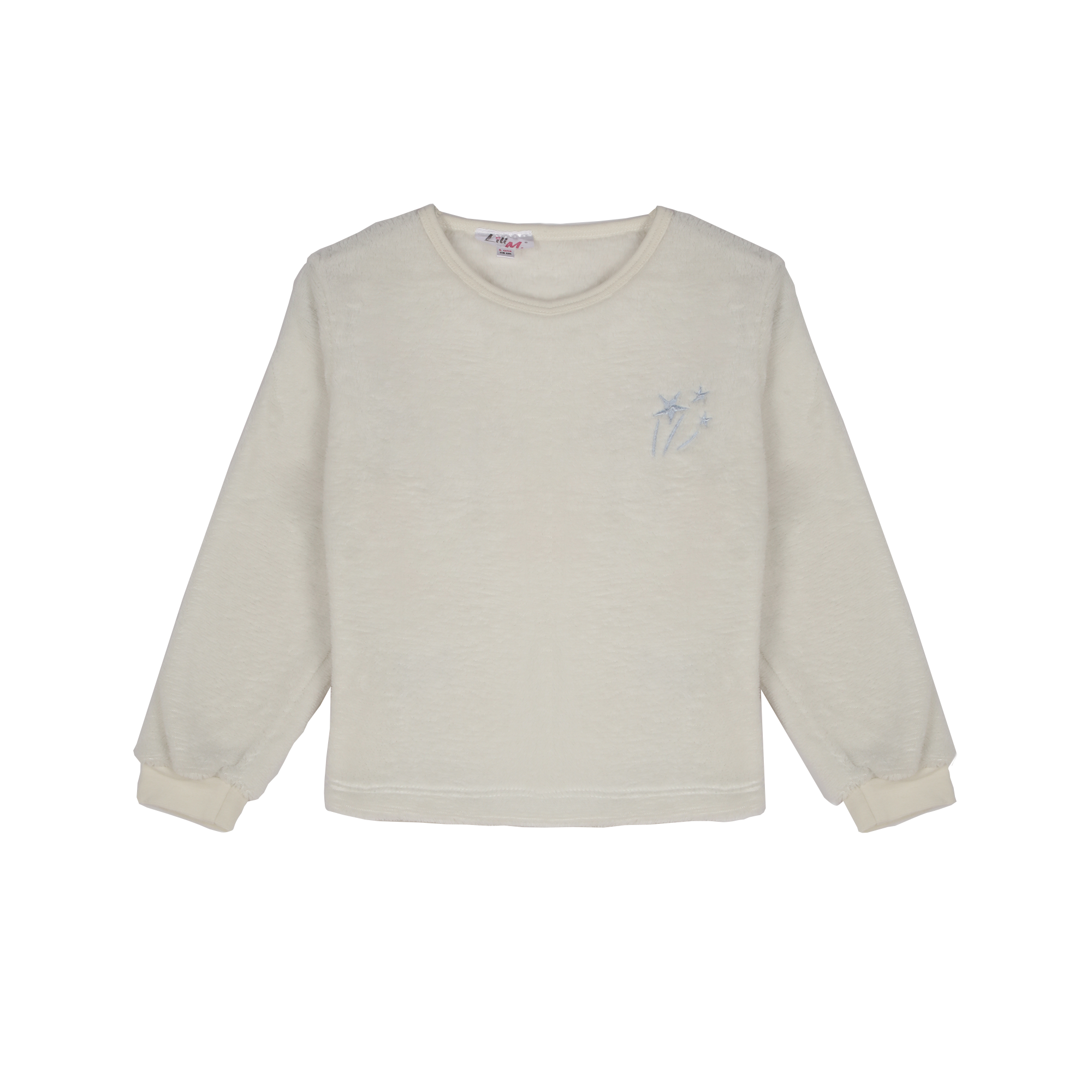 Pyjama coral fleece bas à carreaux 4/12 ans - Bleu