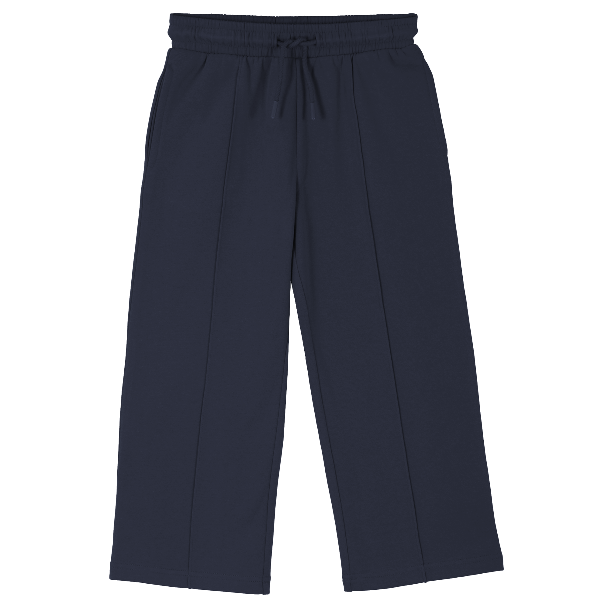 Bas de jogging avec cordons 3/12 ans - Bleu foncé