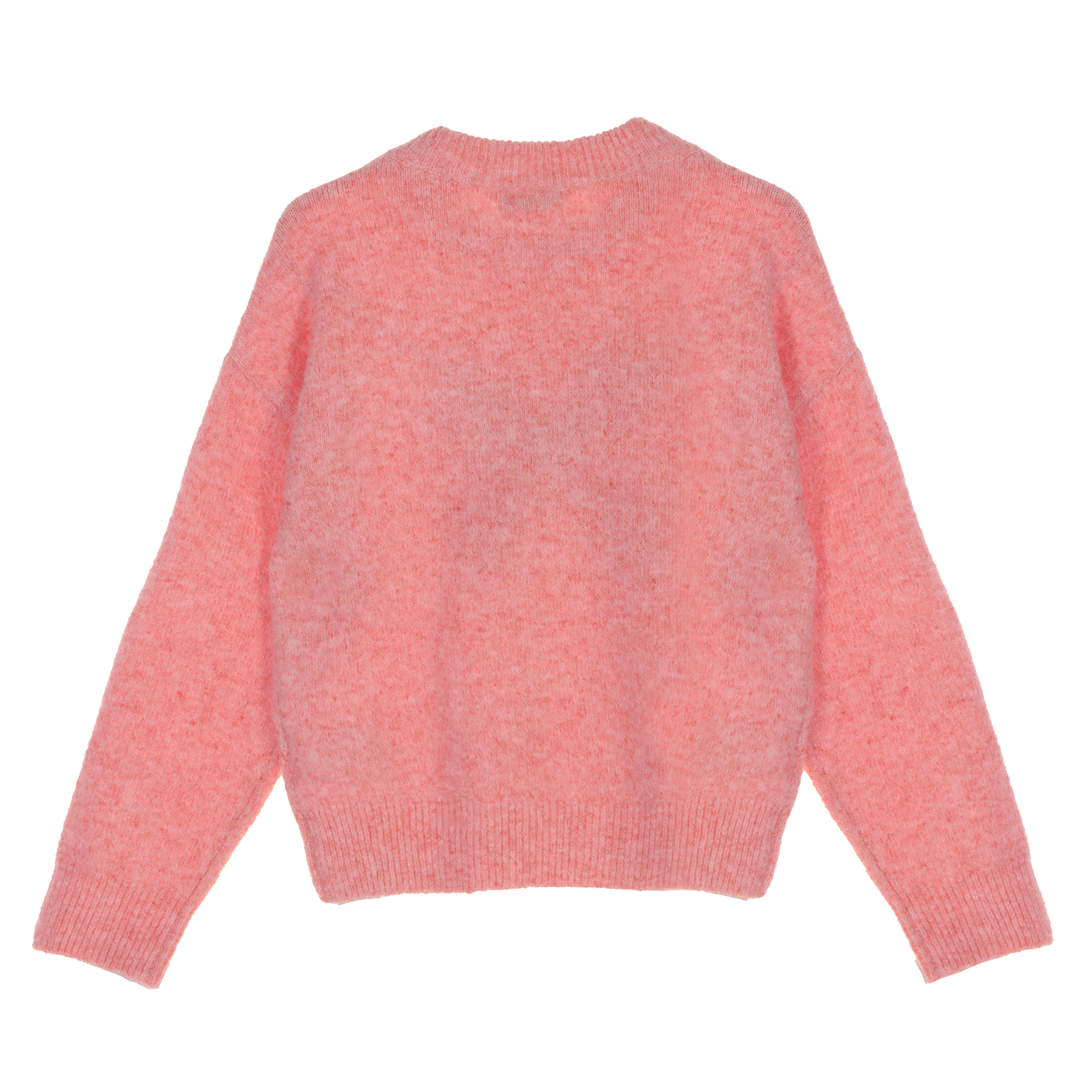 Pull avec nœud 3/12 ans - Rose