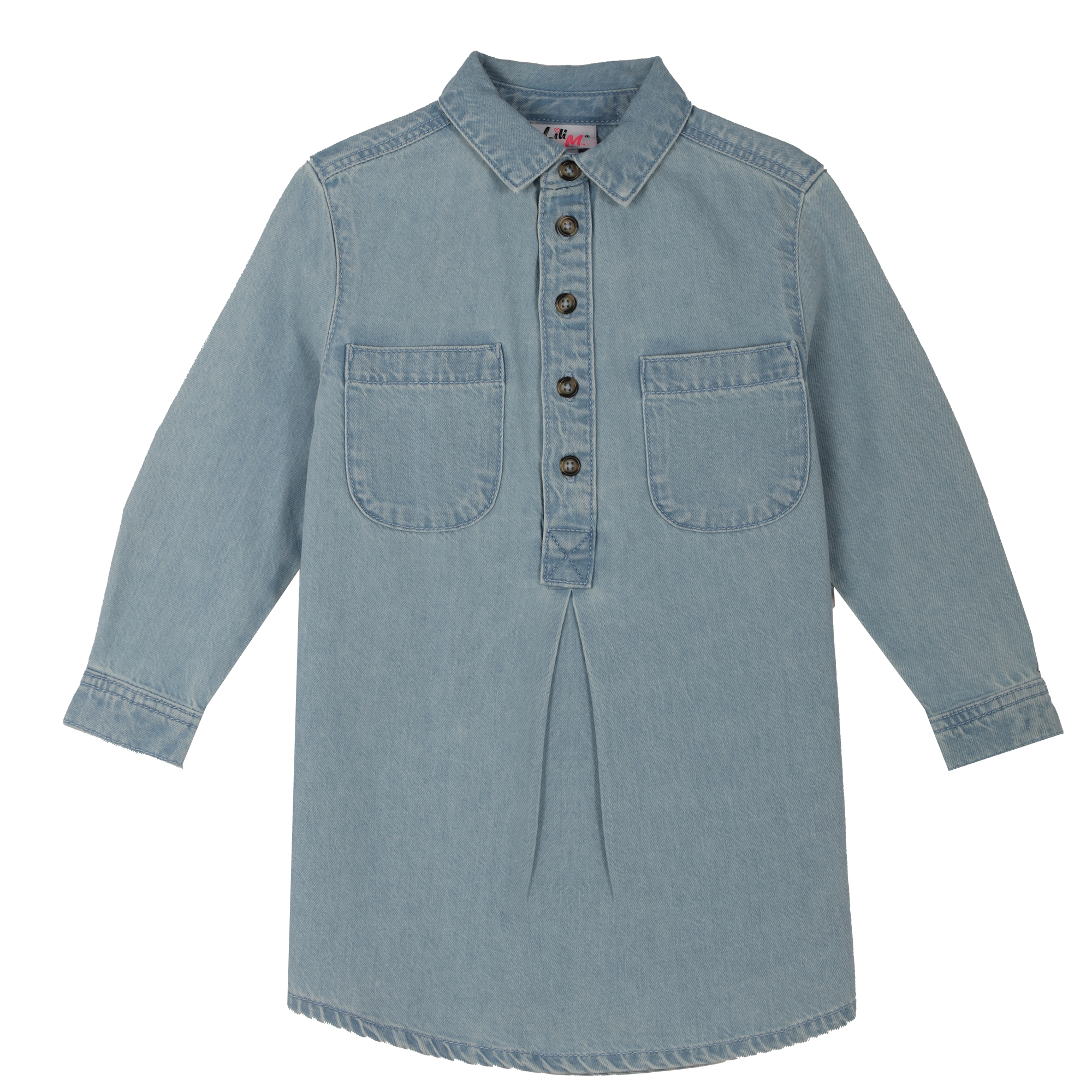 Robe en jeans 3/12 ans - Bleu