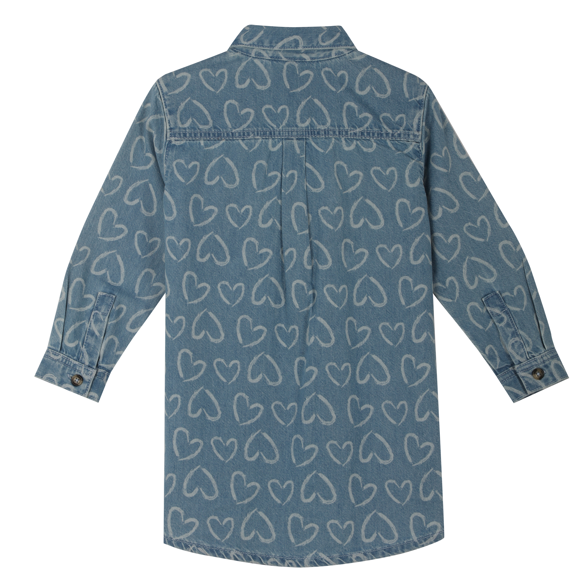 Robe en jeans 3/12 ans - Bleu foncé