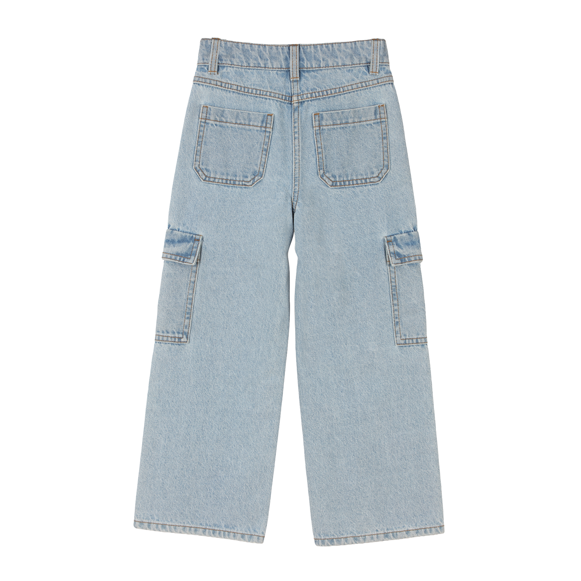 Jeans cargo 3/12 ans - Noir