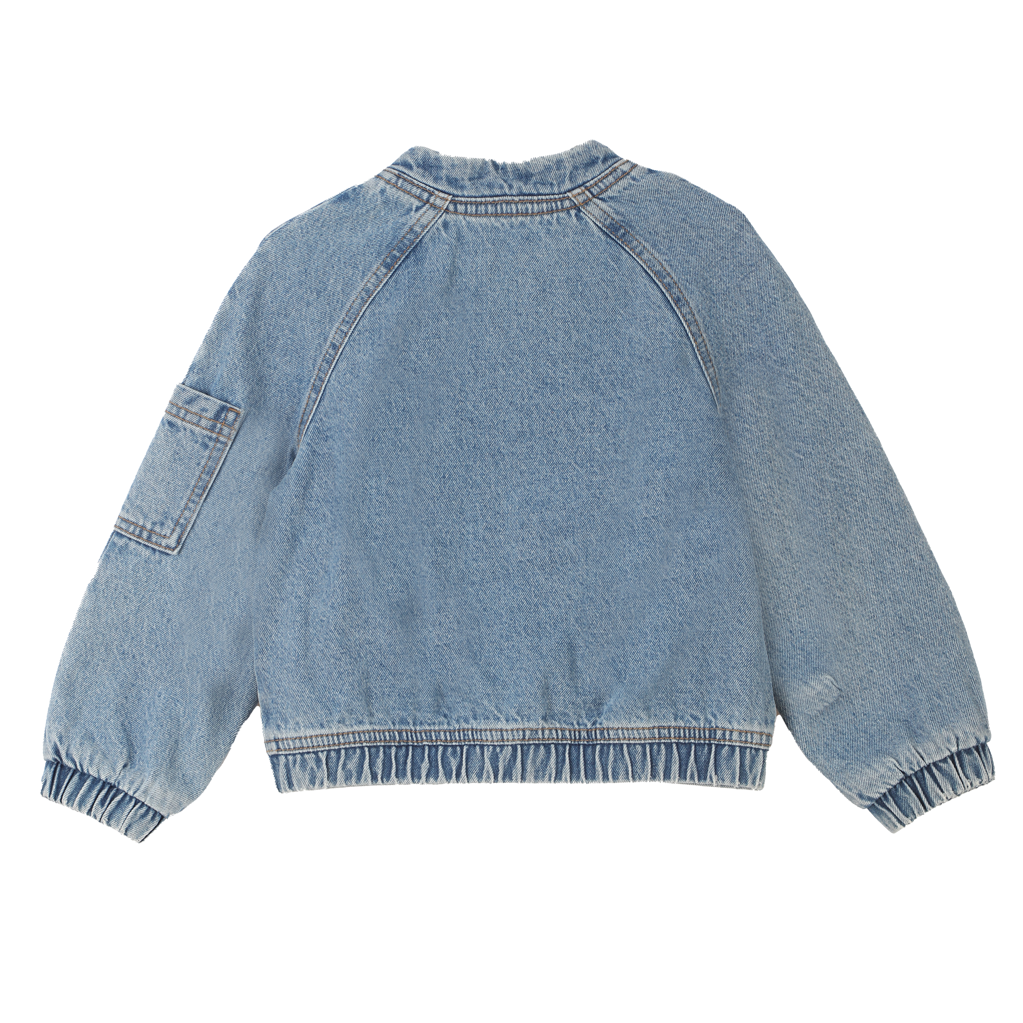 Bombers en jeans 3/12 ans - Bleu