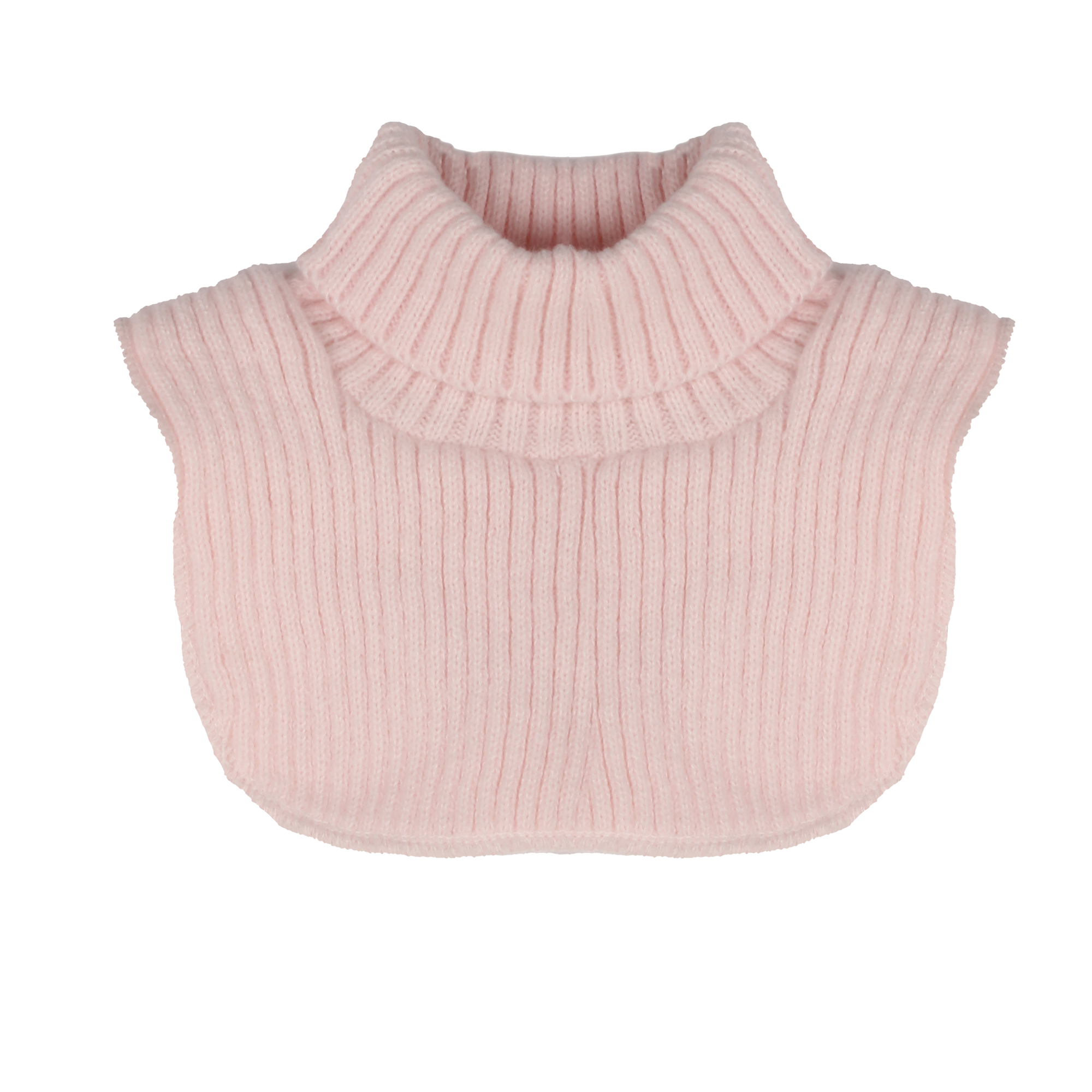 Plastron en maille  - Rose