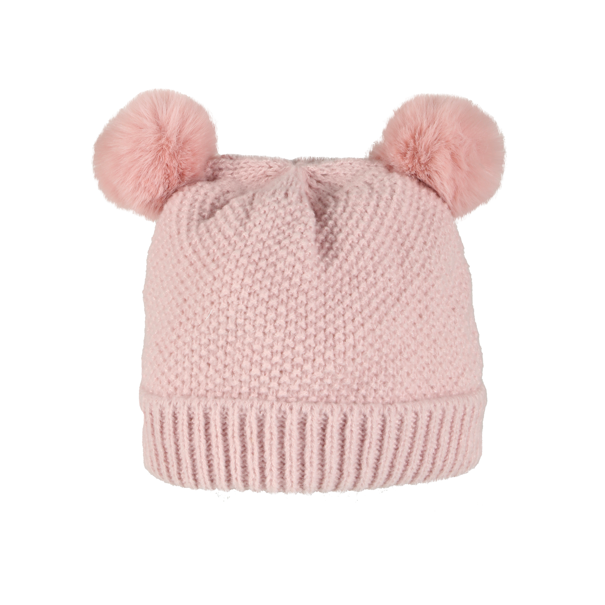 Ensemble snood, gants et bonnet - Rose