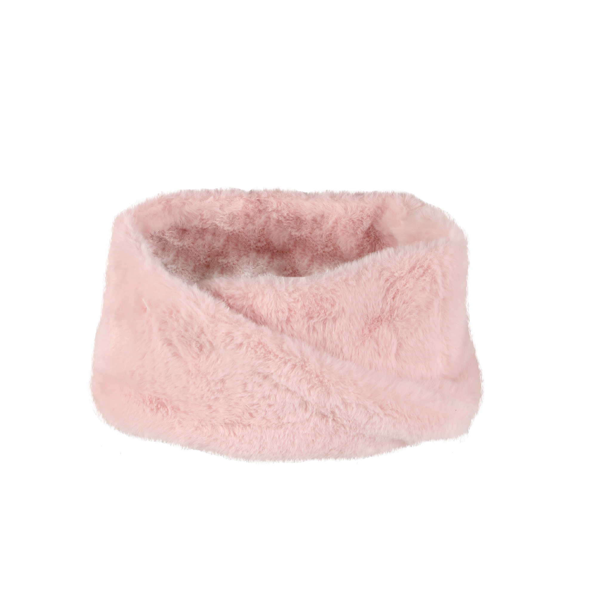 Ensemble snood, gants et bonnet - Rose