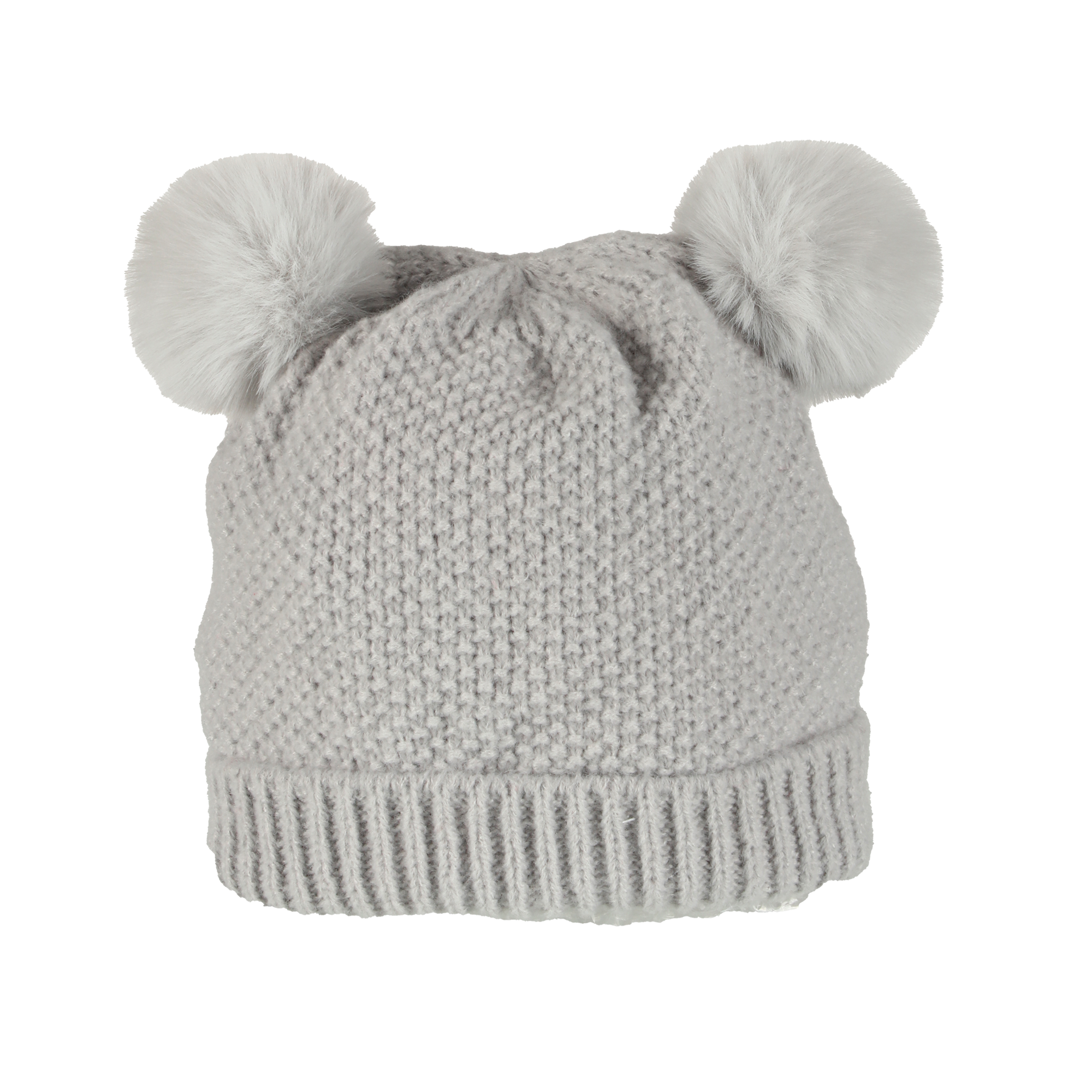 Ensemble snood, gants et bonnet - Gris