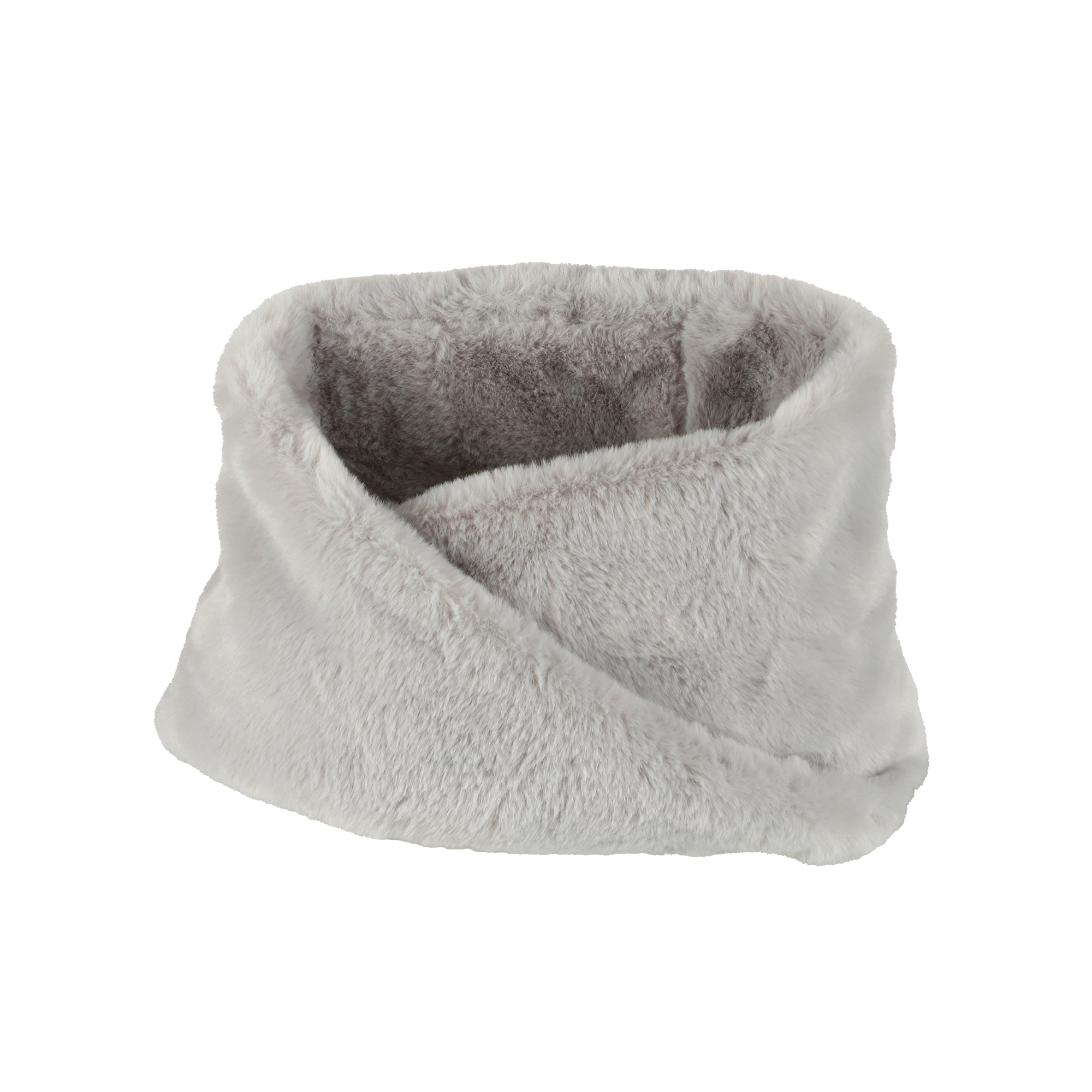 Ensemble snood, gants et bonnet - Gris