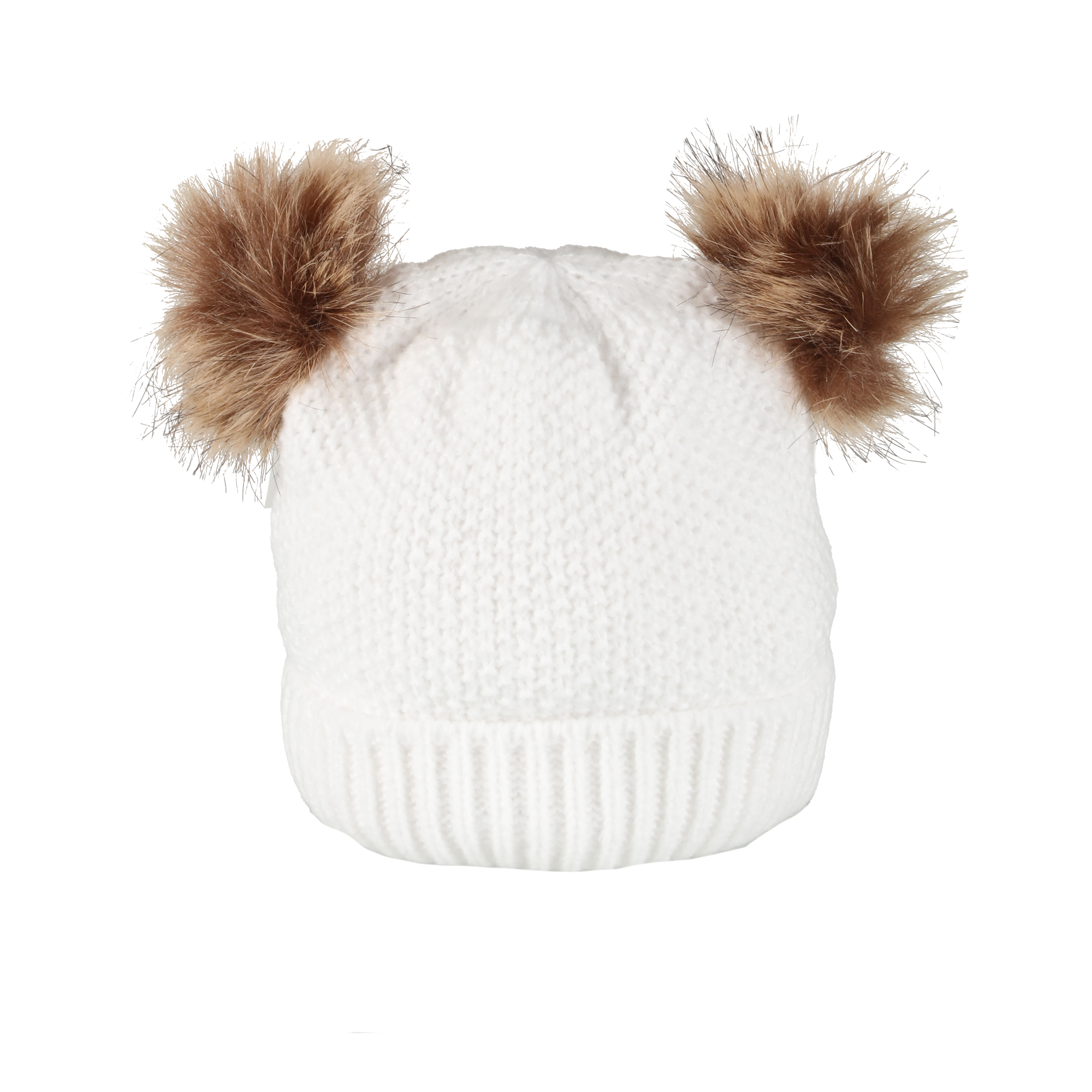 Ensemble snood, gants et bonnet - Blanc