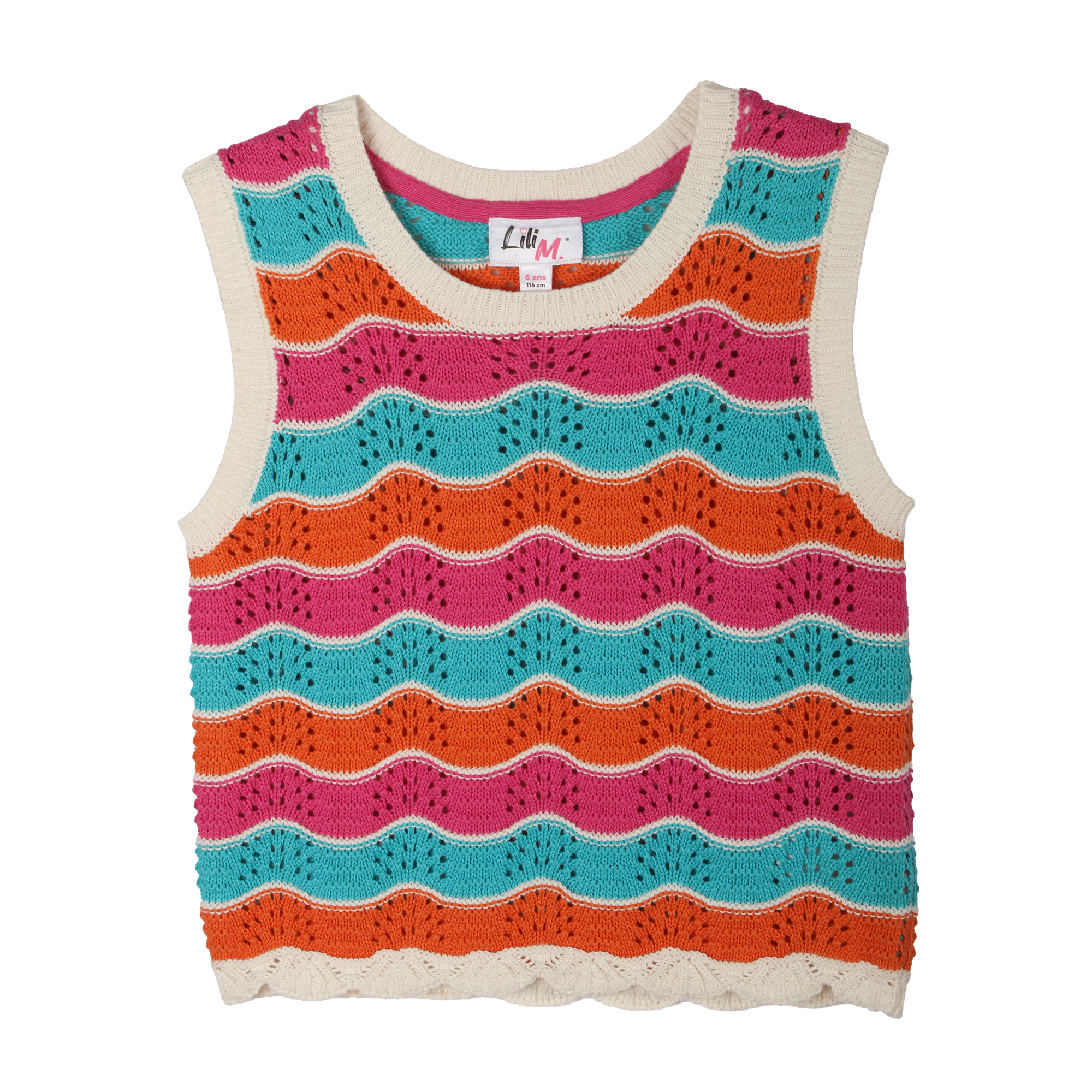 Débardeur en crochet