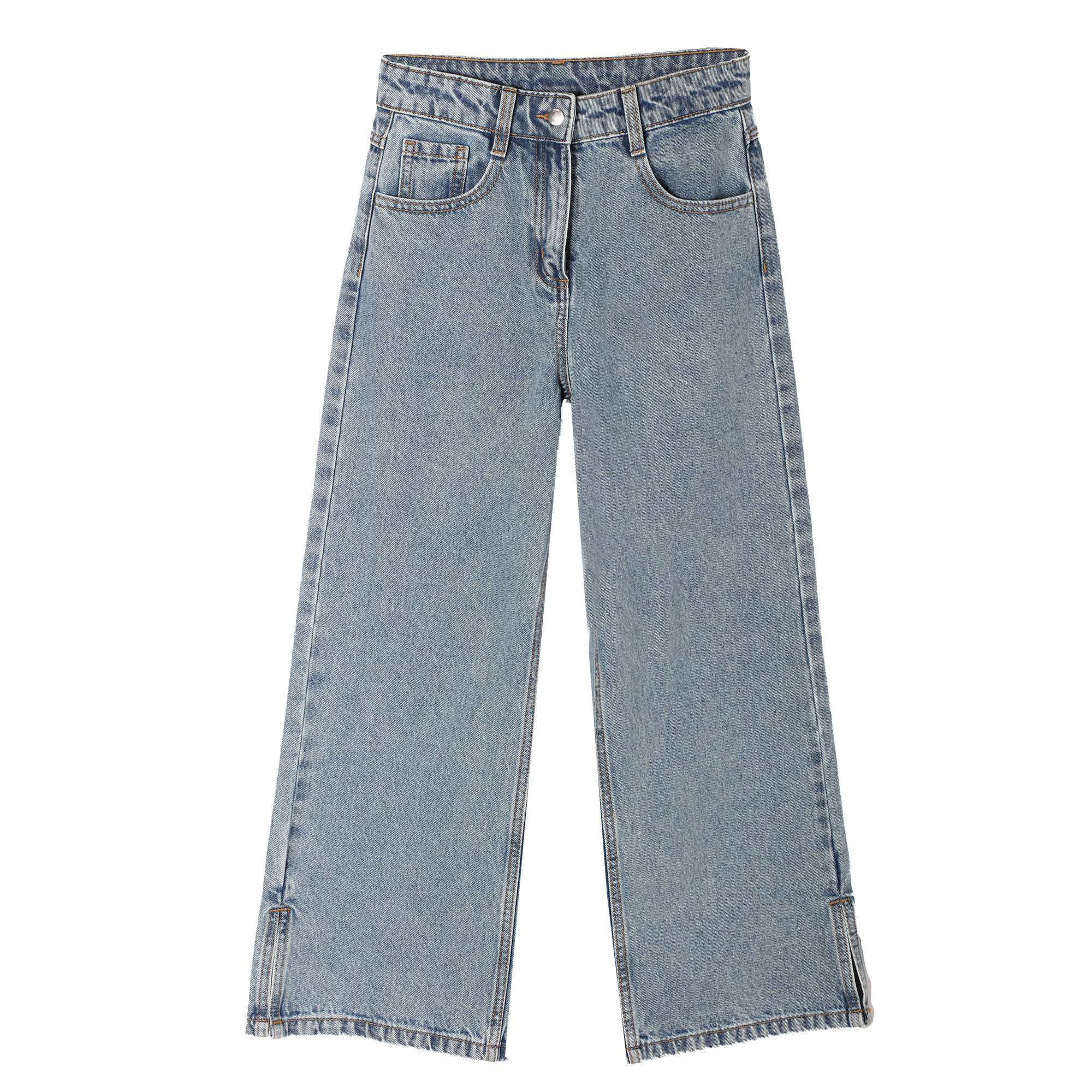Jean wide leg - Bleu