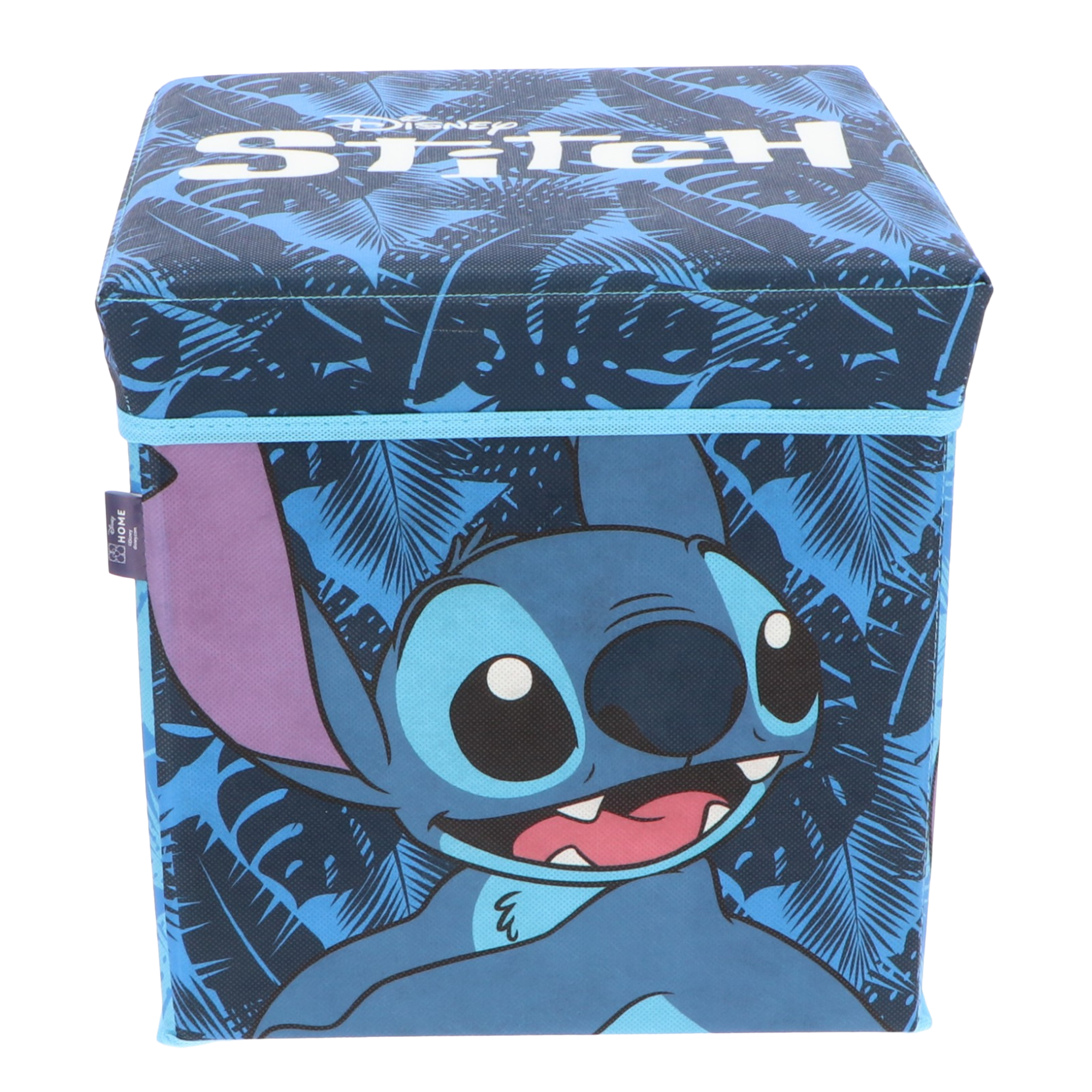Pouf de rangement pliable Lilo et Stitch