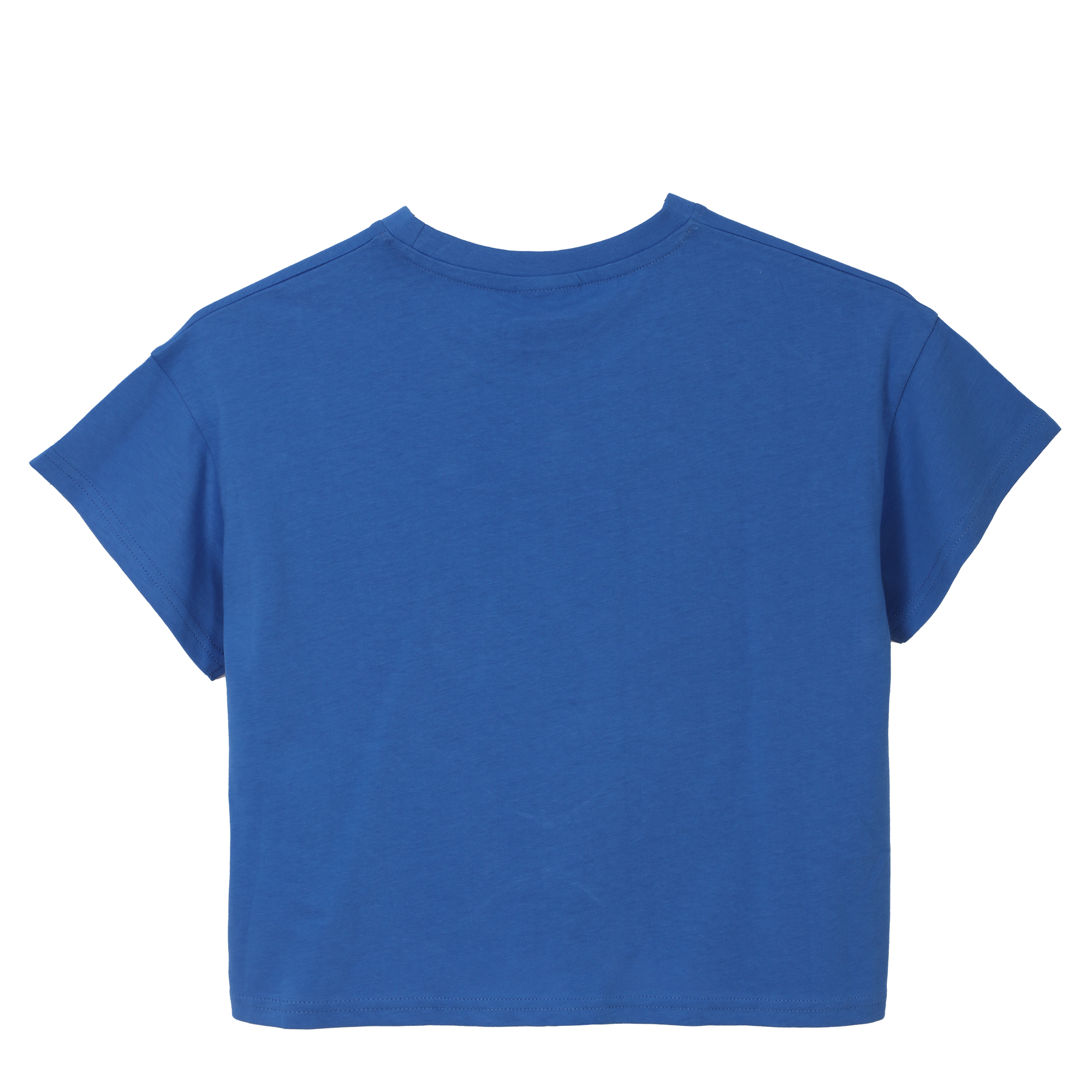 Tee-shirt oversize avec nœud 7/10 ans - Bleu