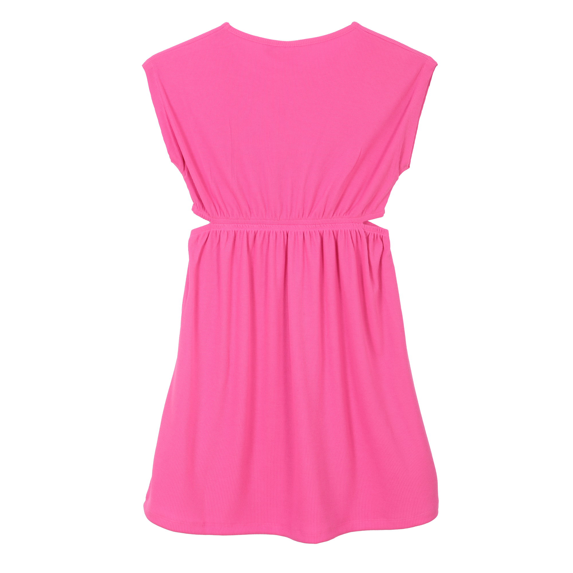 Robe côtelée 7/10 ans - Bleu