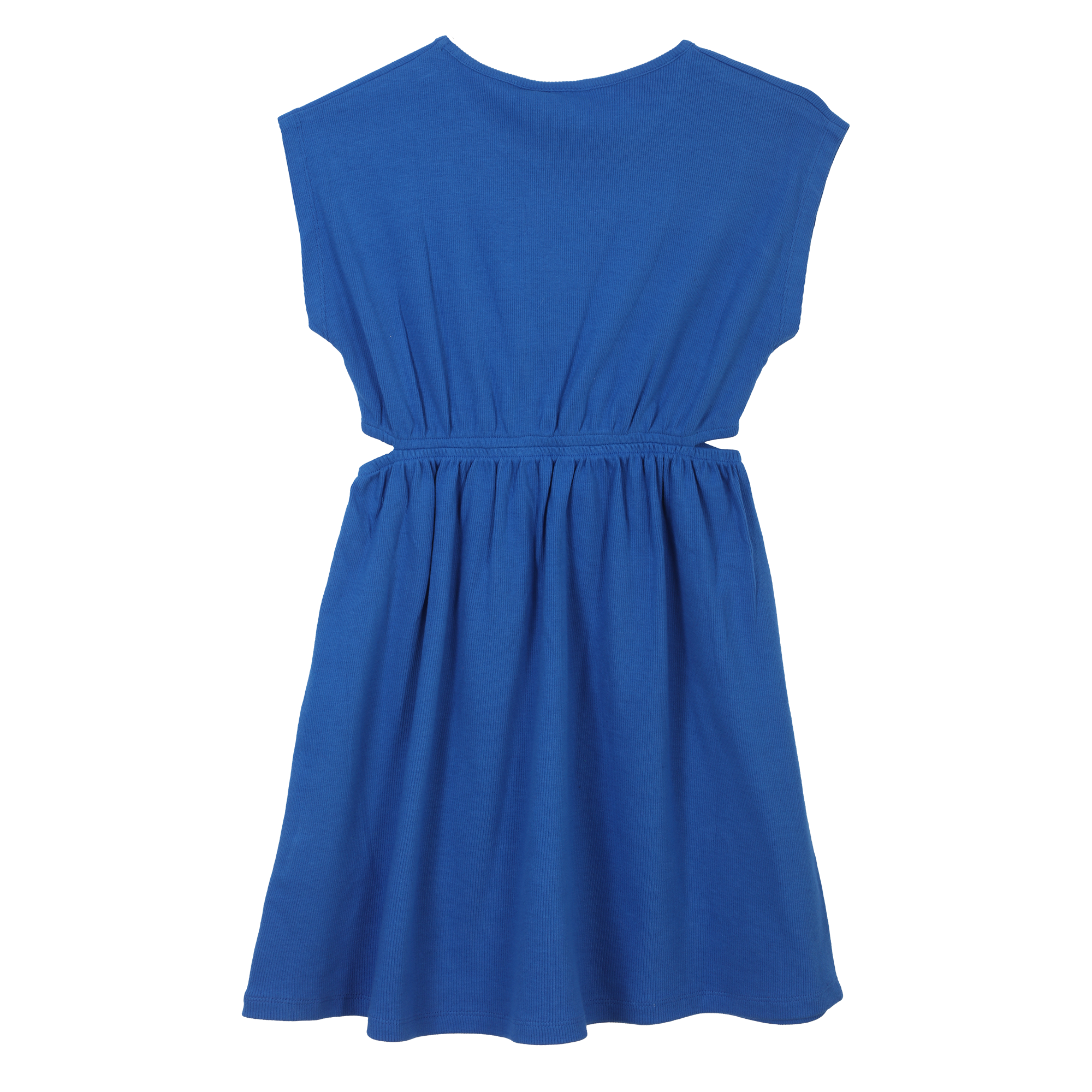 Robe côtelée 7/10 ans - Vert