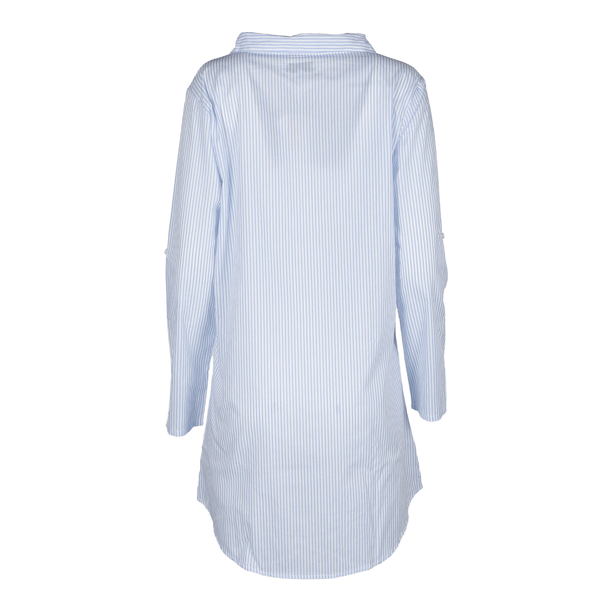 Chemise longue rayée