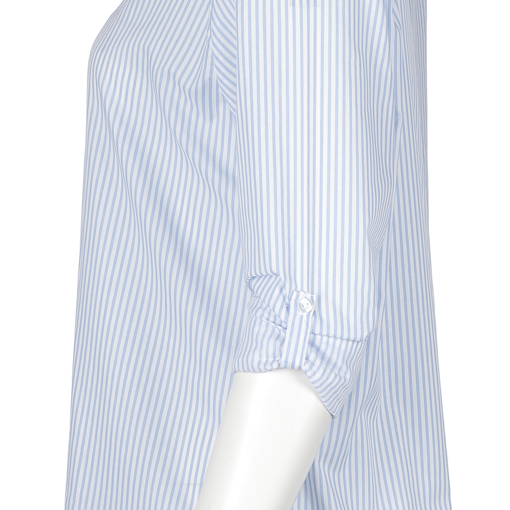 Chemise longue rayée