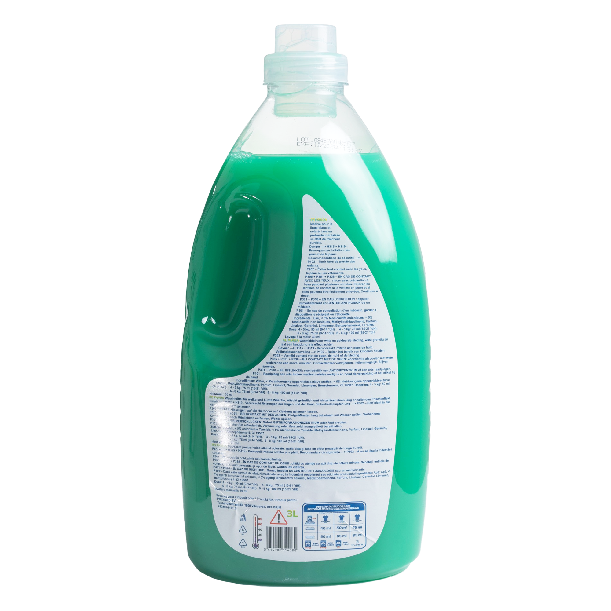 Lessive liquide Jardin Vert Panda