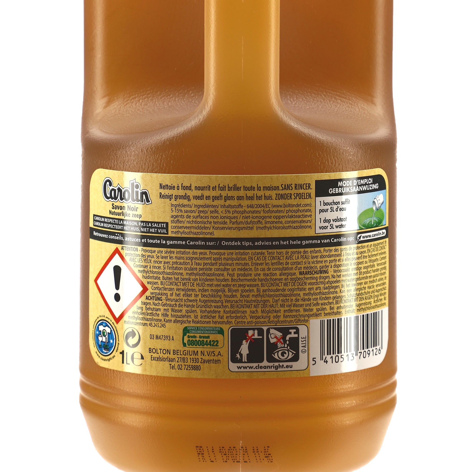 Nettoyant sols savon noir
