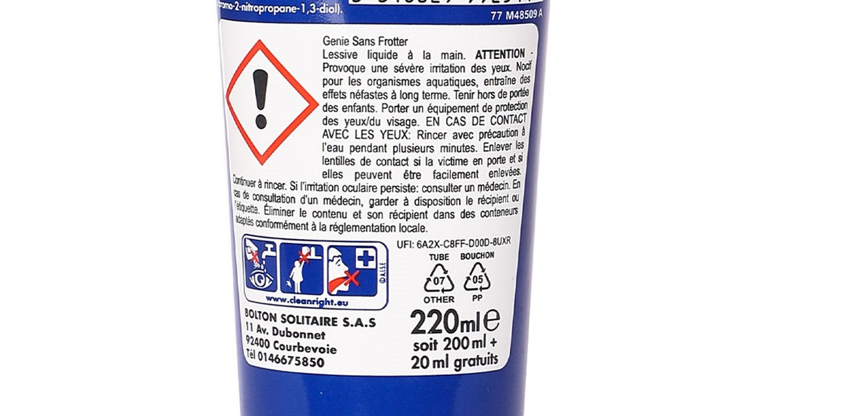 Gel express lavage à la main