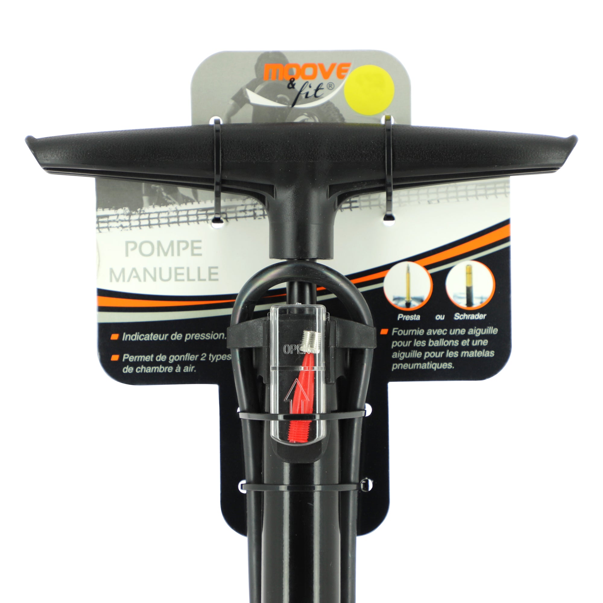 Pompe manuelle vélo