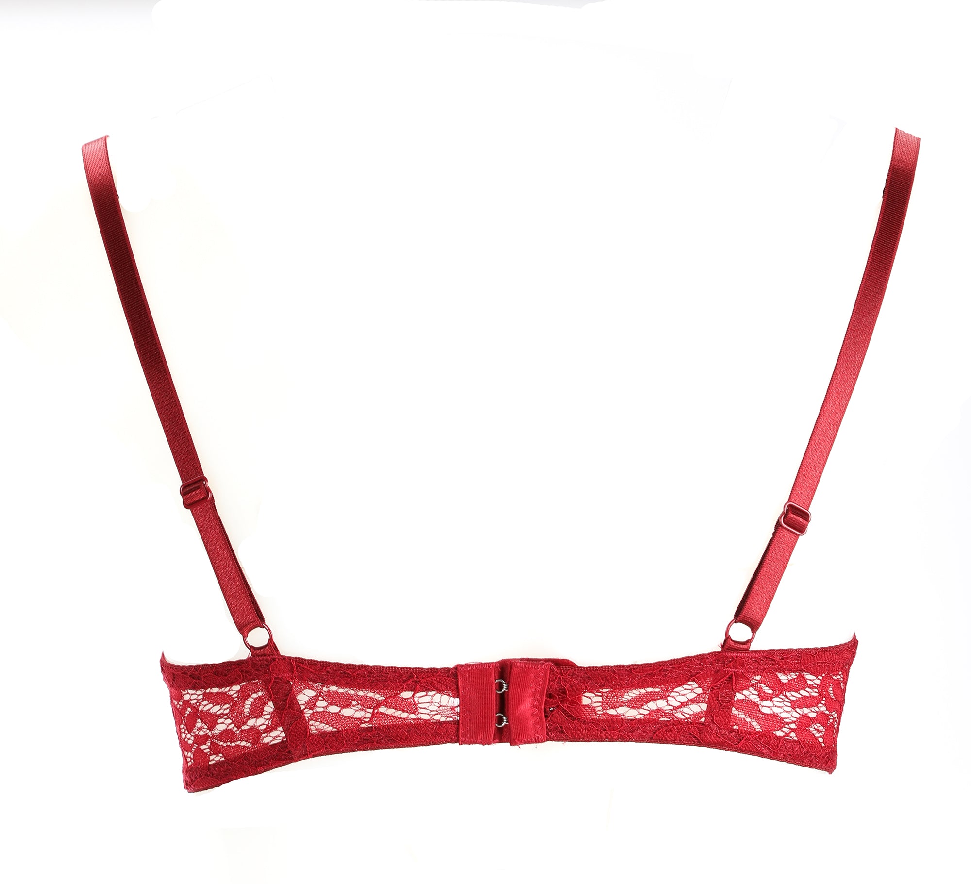 Soutien gorge bordeaux