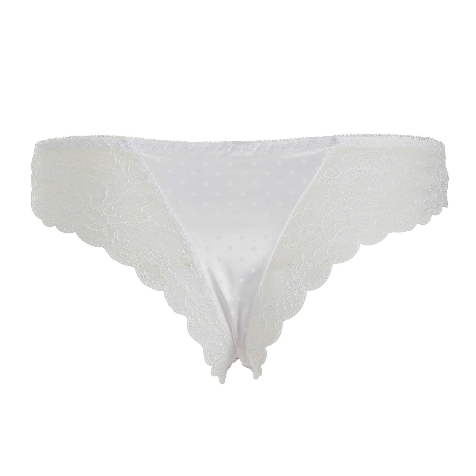 Tanga ou shorty blanc