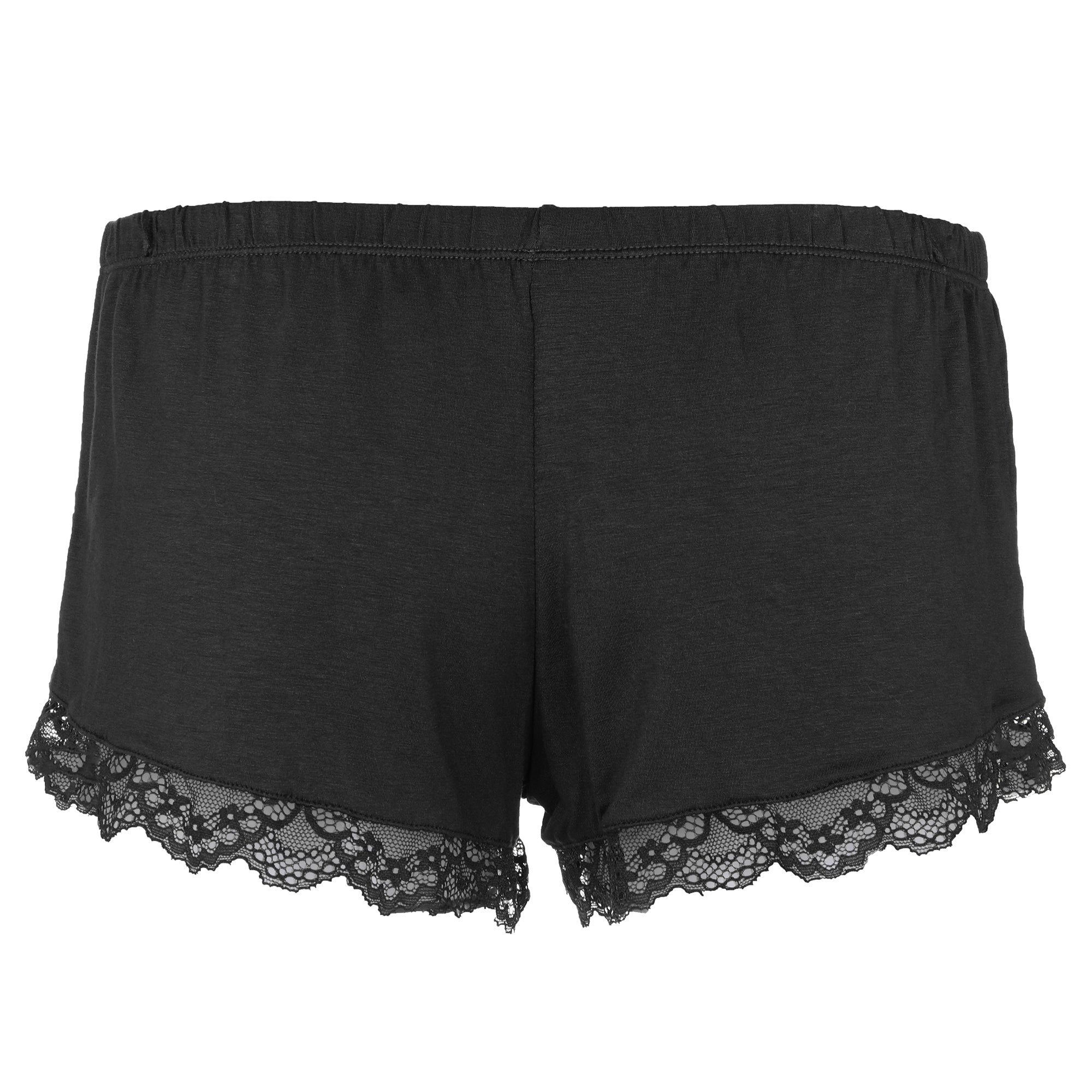 Short de pyjama noir
