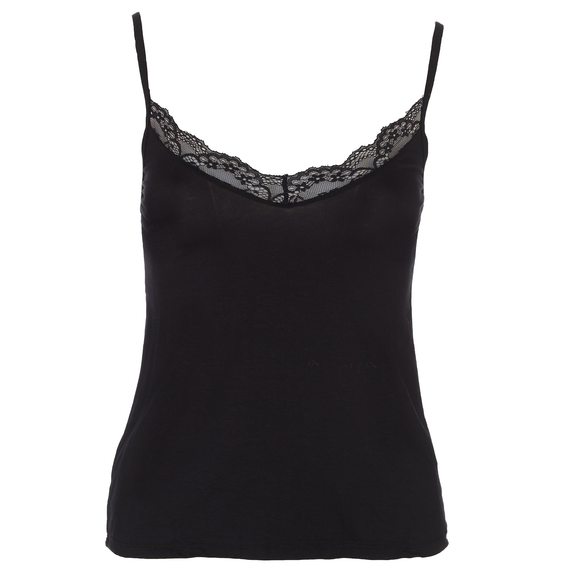 Débardeur de pyjama noir