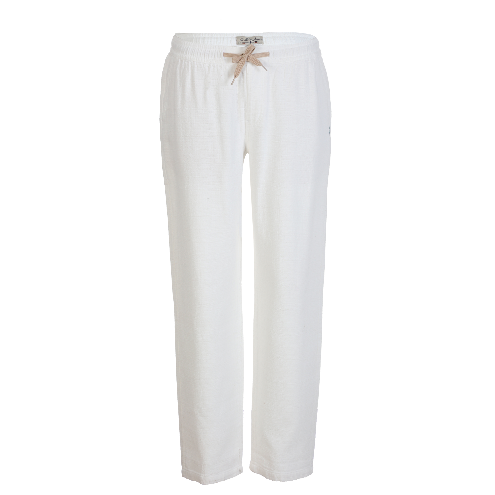 Pantalon avec cordon  - Blanc