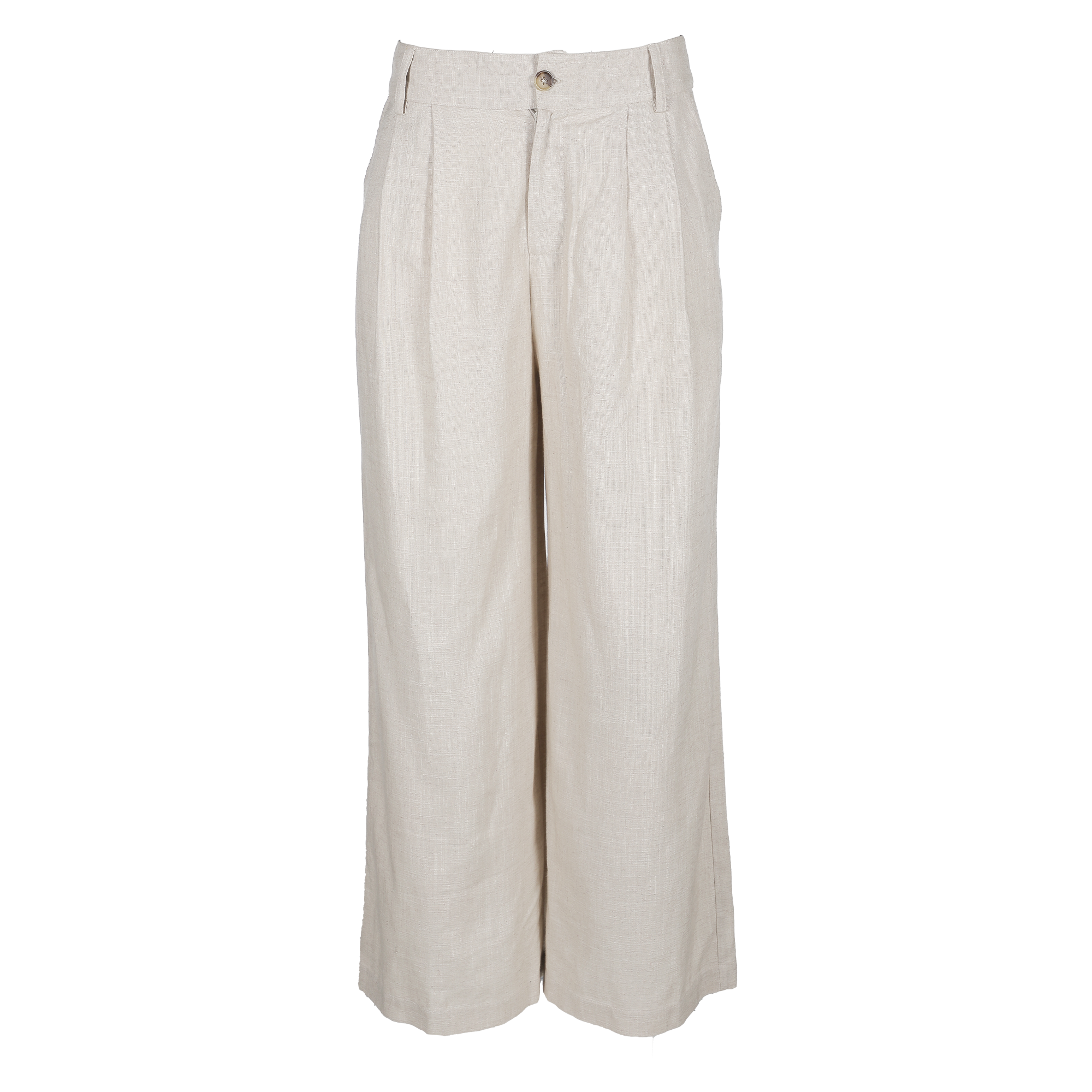 Pantalon large  - Beige