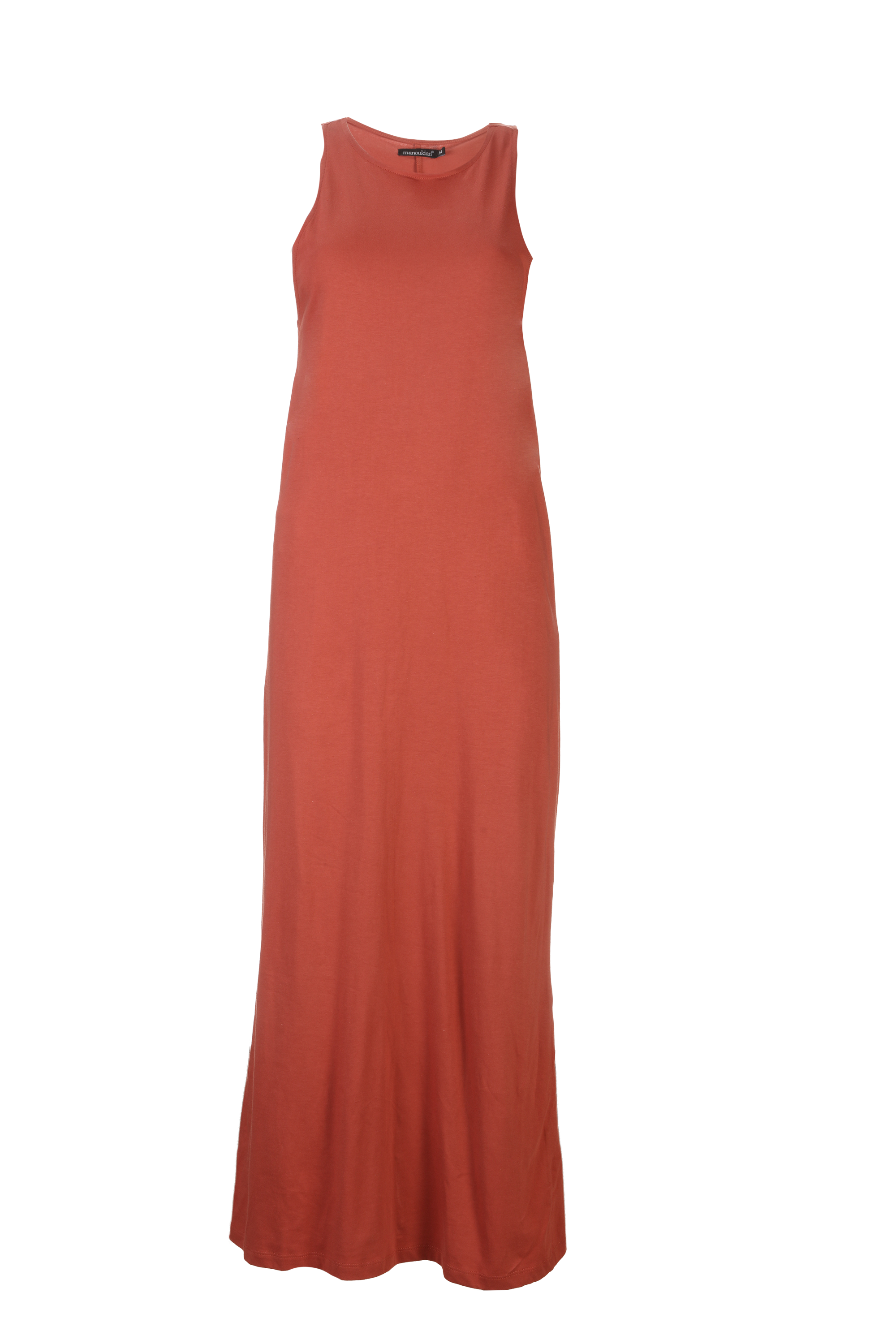 Robe longue dos croisé - Noir