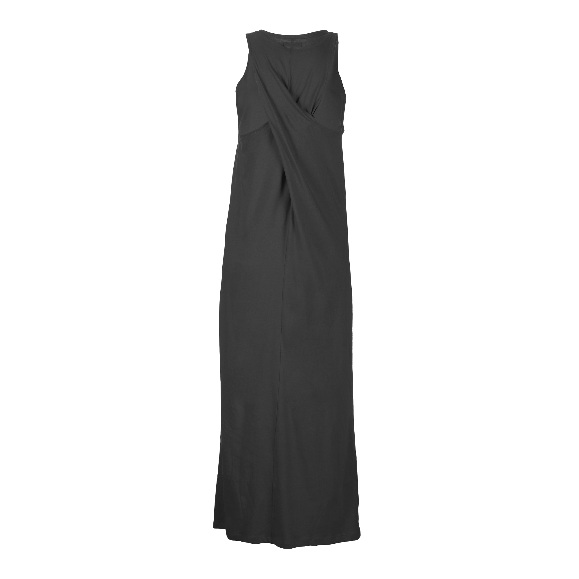 Robe longue dos croisé - Orange