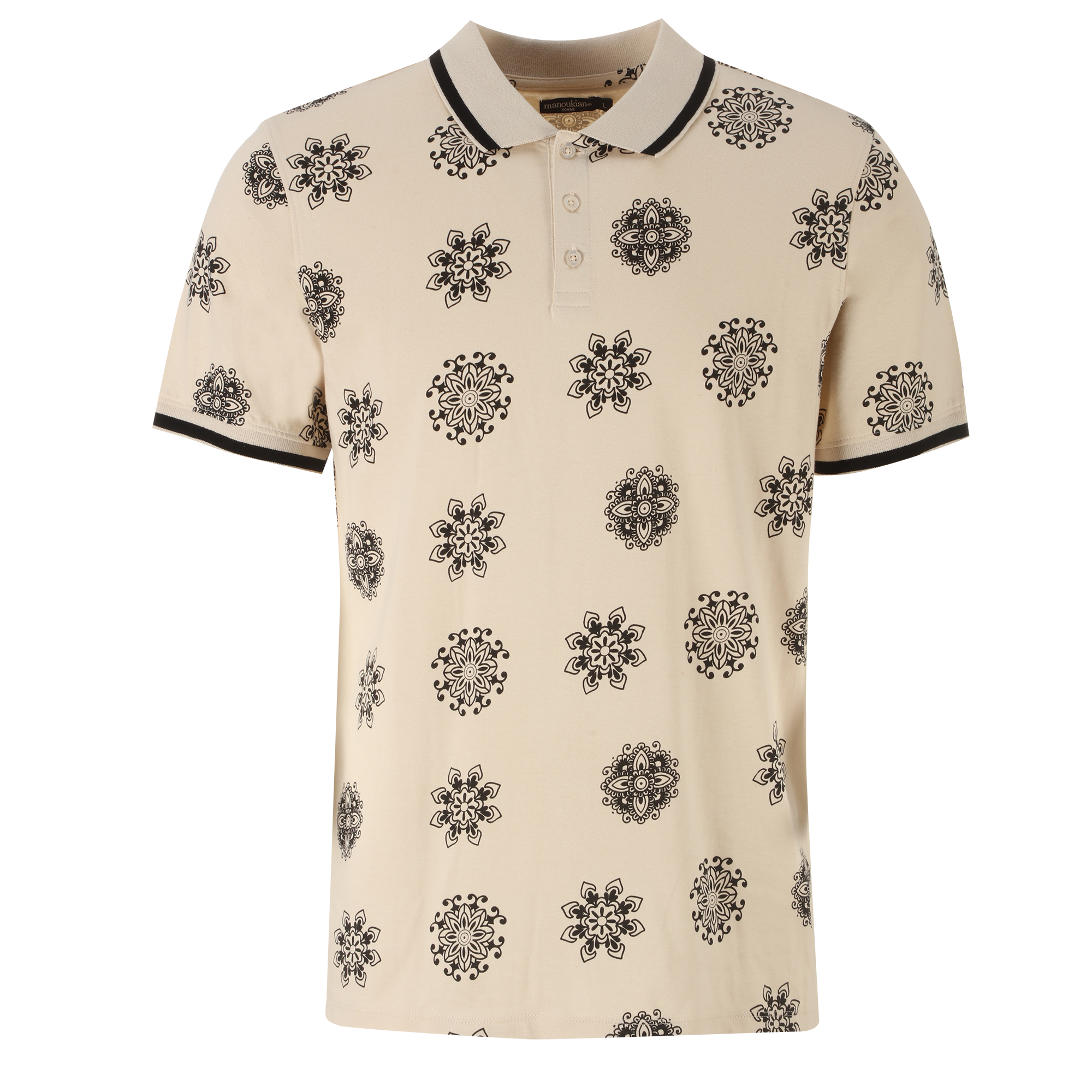 Polo manches courtes  - Noir