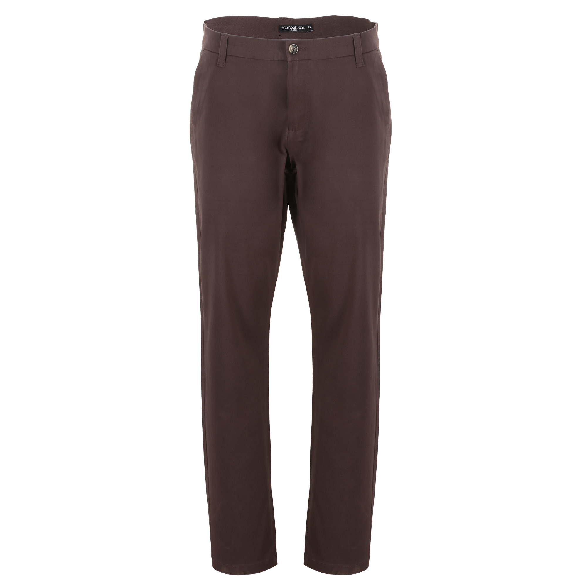 Pantalon en twill - Marron
