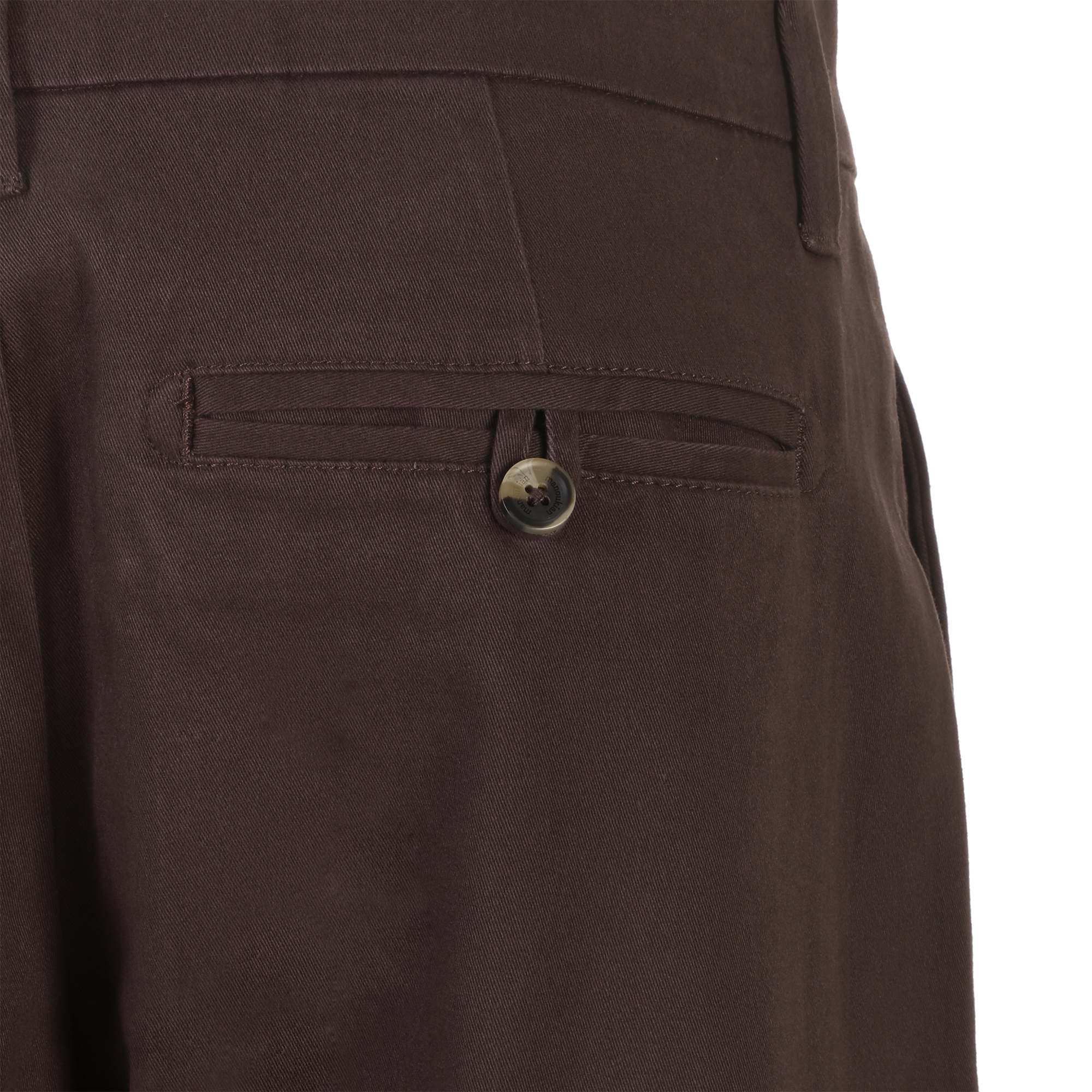 Pantalon en twill - Marron