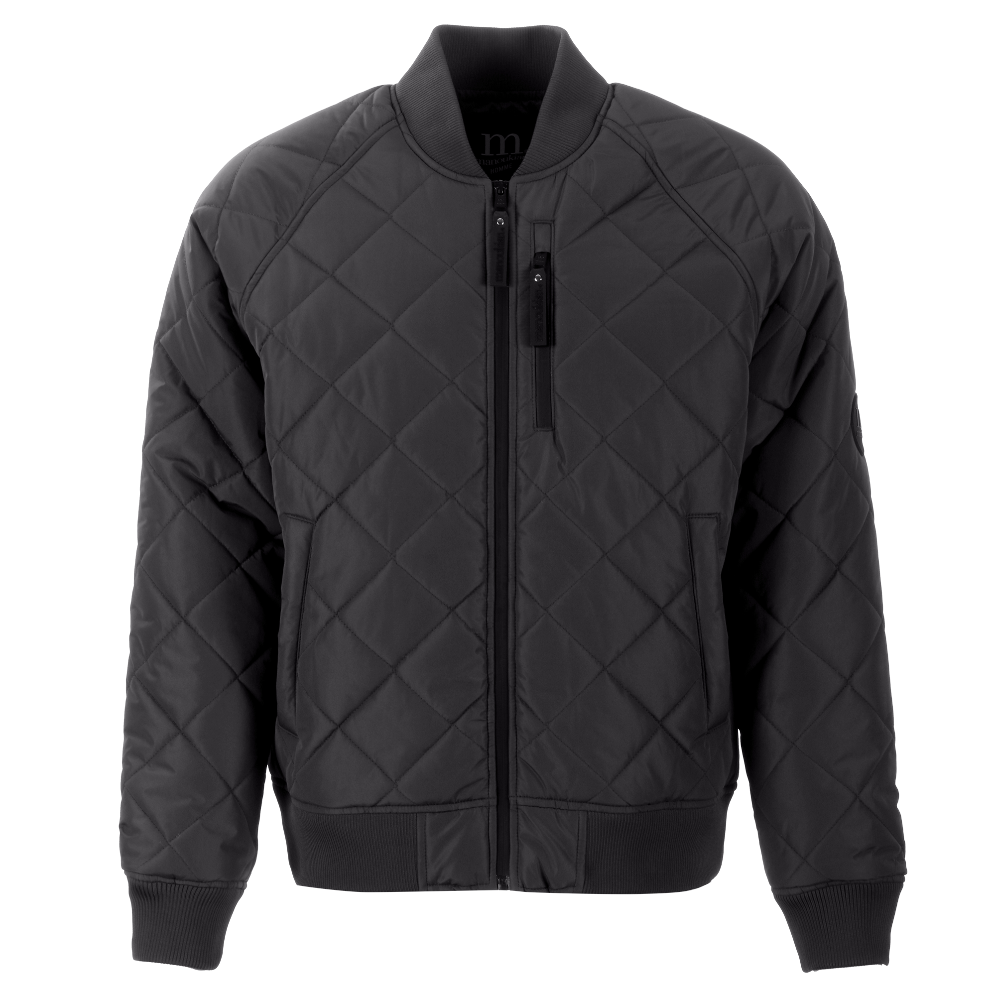 Blouson matelassé - Noir