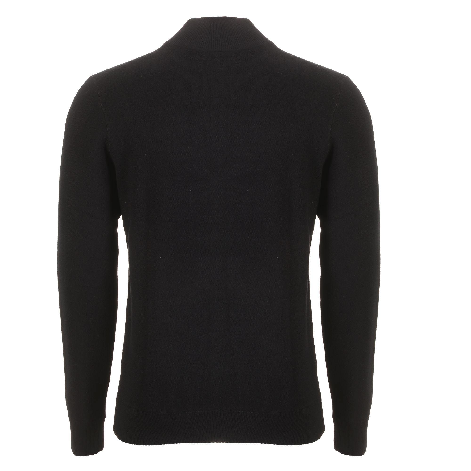 Pull col zippé - Noir