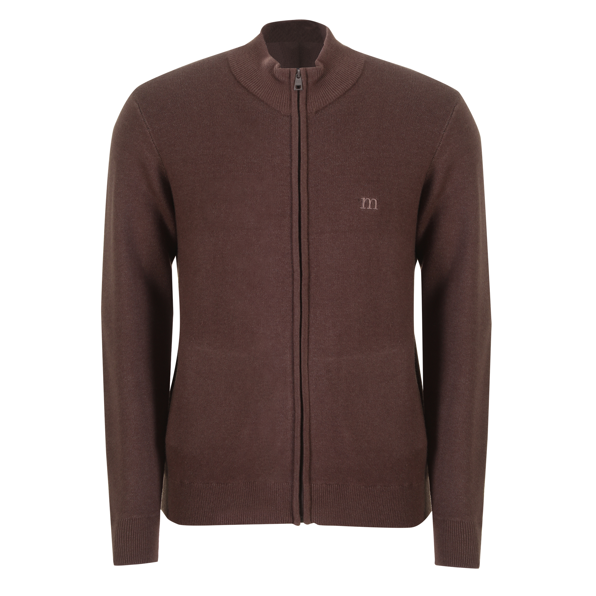 Gilet zippé - Marron