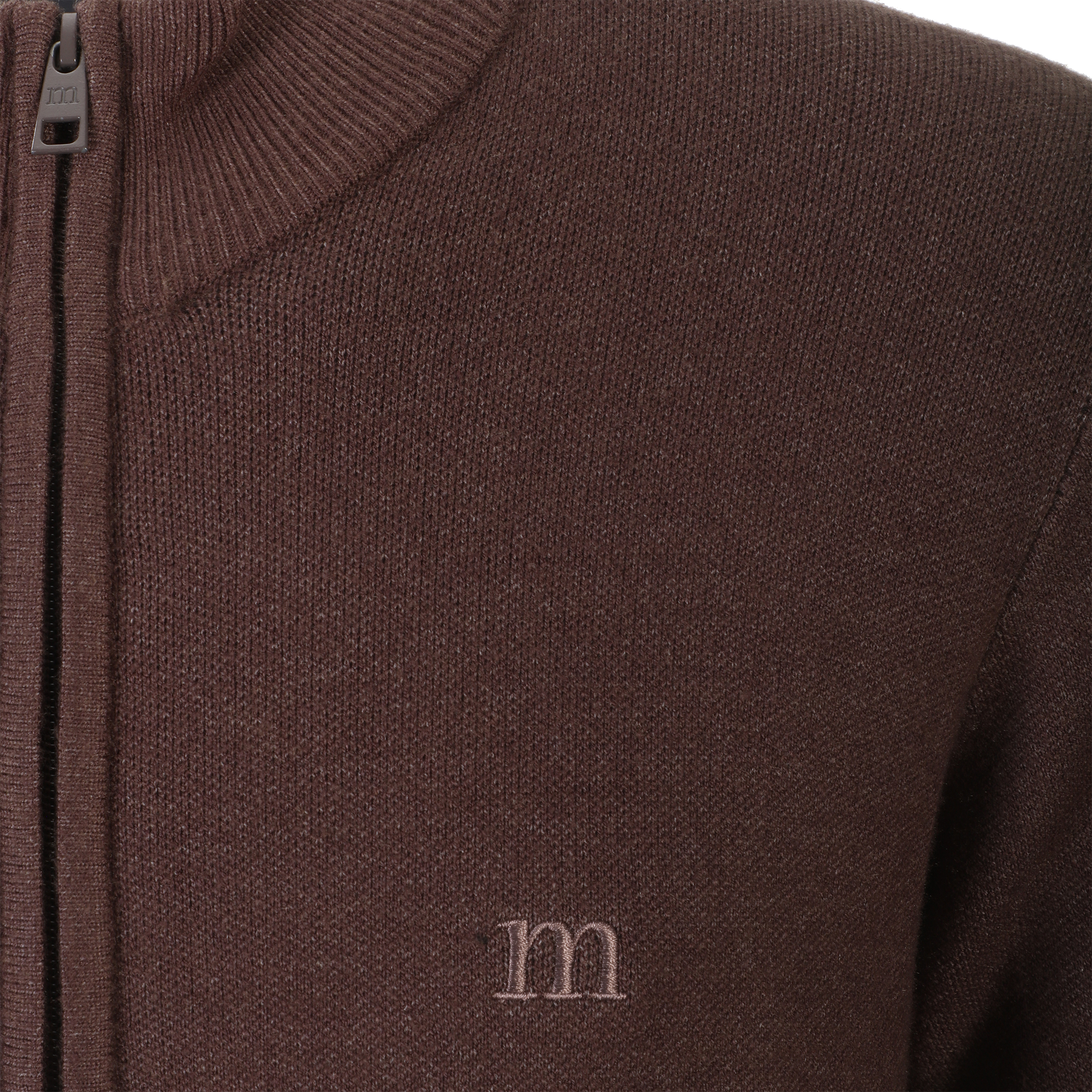 Gilet zippé - Marron