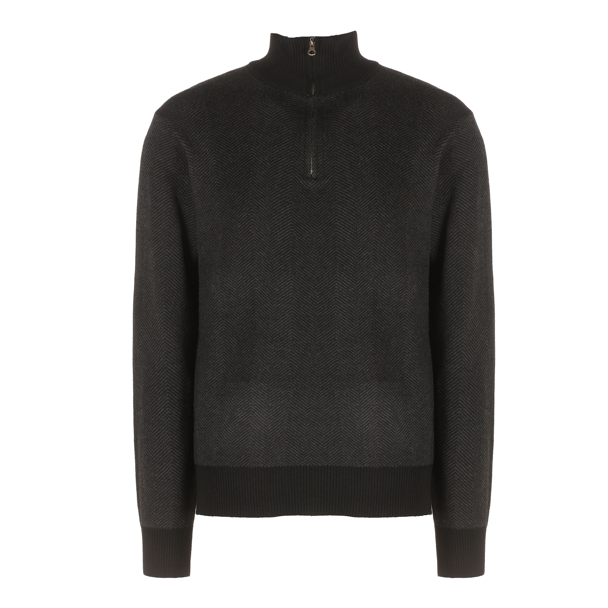 Pull col camionneur - Noir