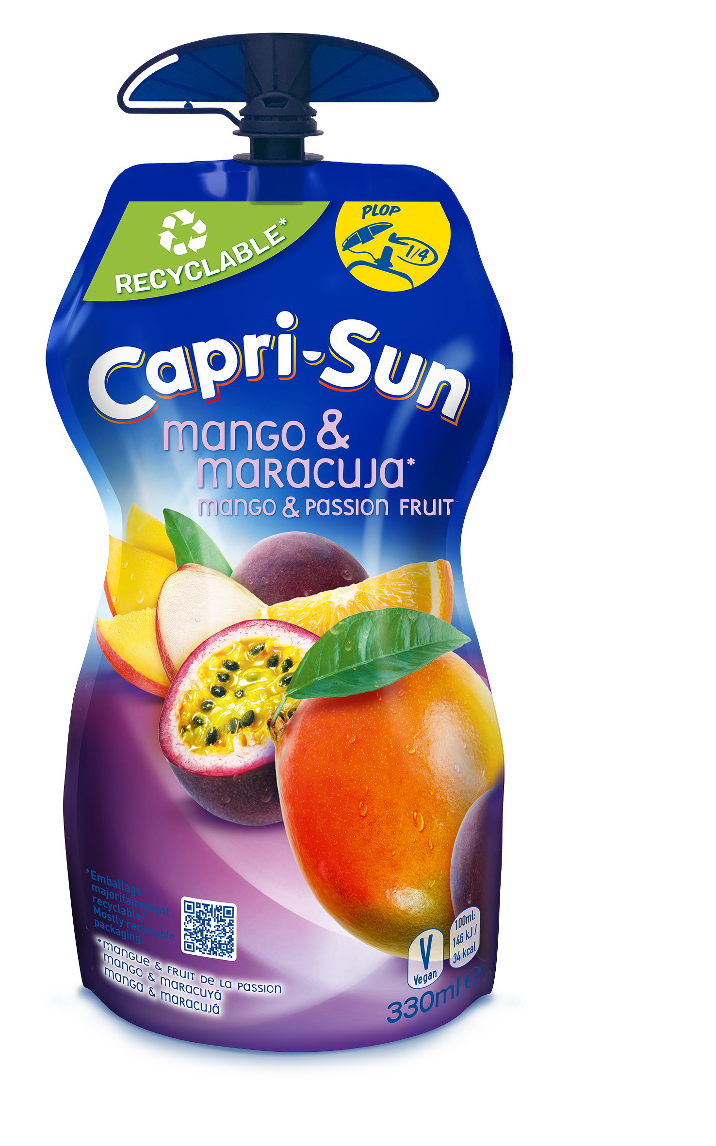 Gourde Capri-Sun mango marajuca