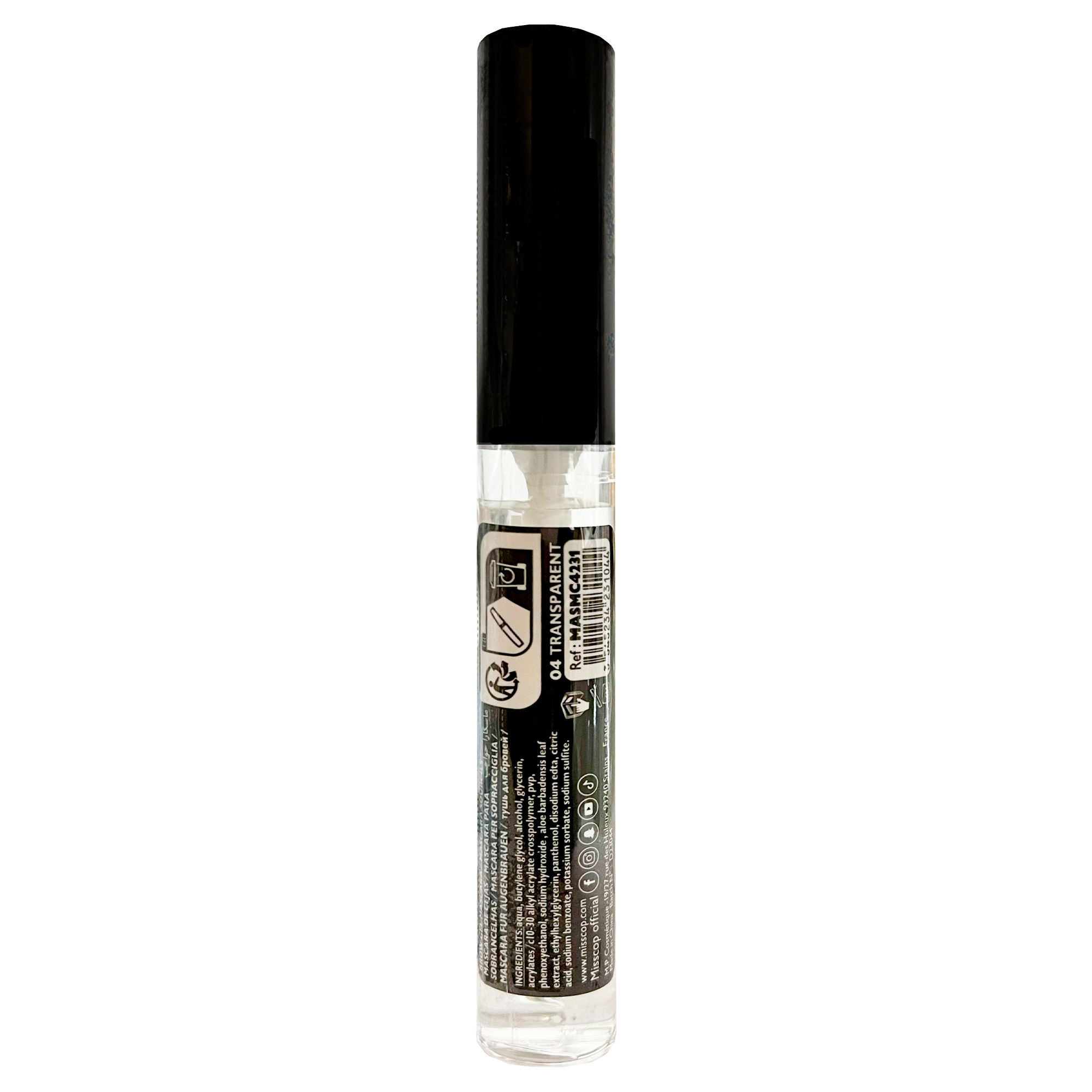 Mascara sourcils transparent
