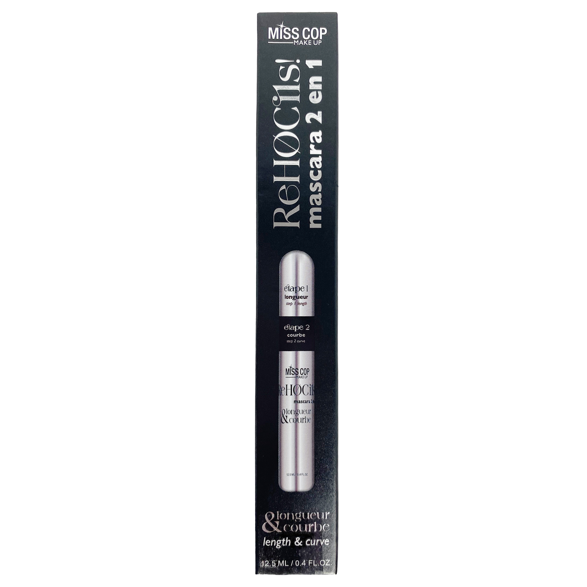Mascara rehocils 2 en 1 longueur et courbe