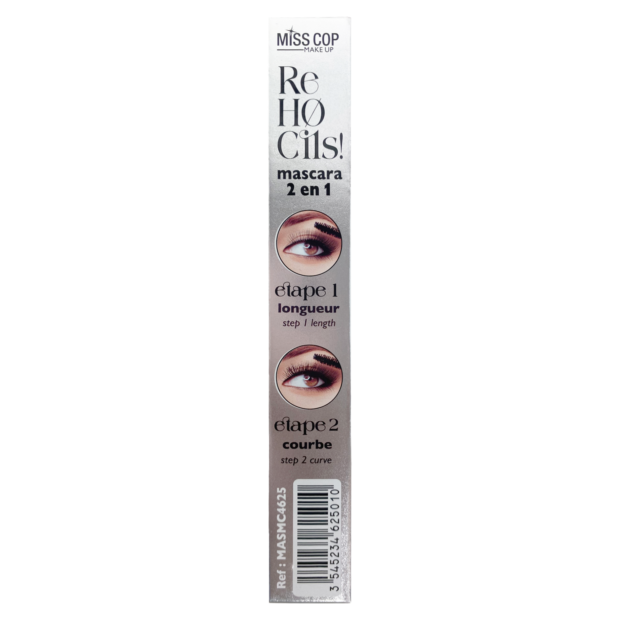 Mascara rehocils 2 en 1 longueur et courbe