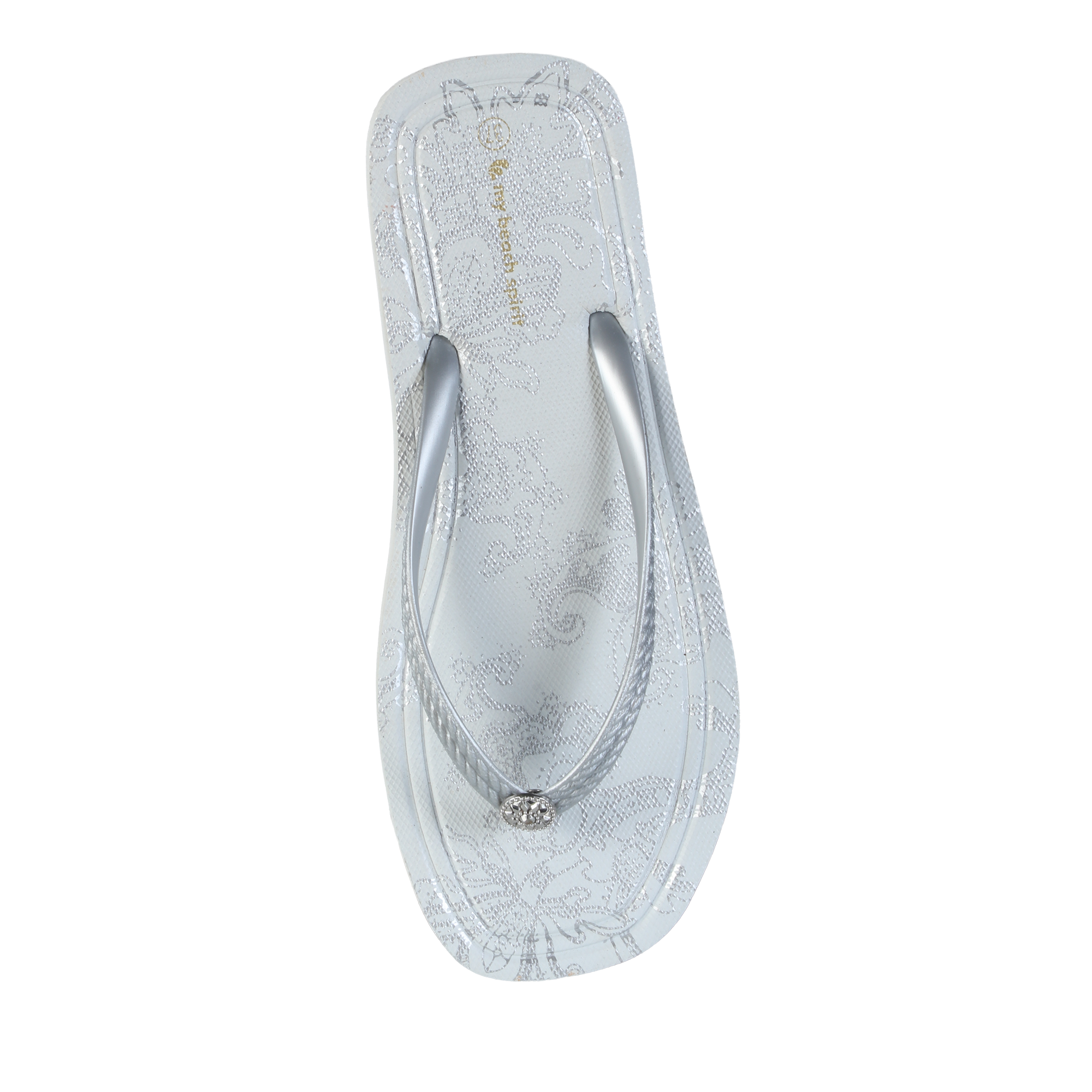 Tong à bijoux - Blanc
