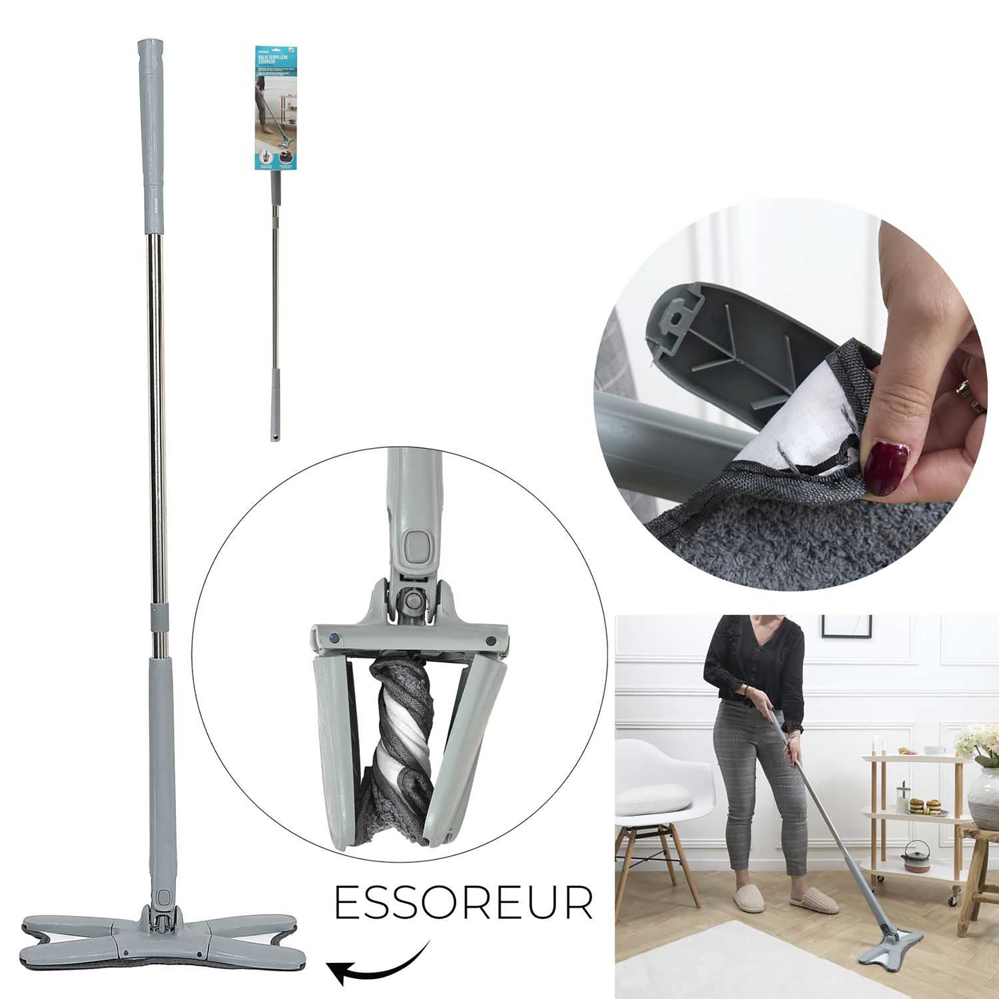 Balai serpillère essoreur