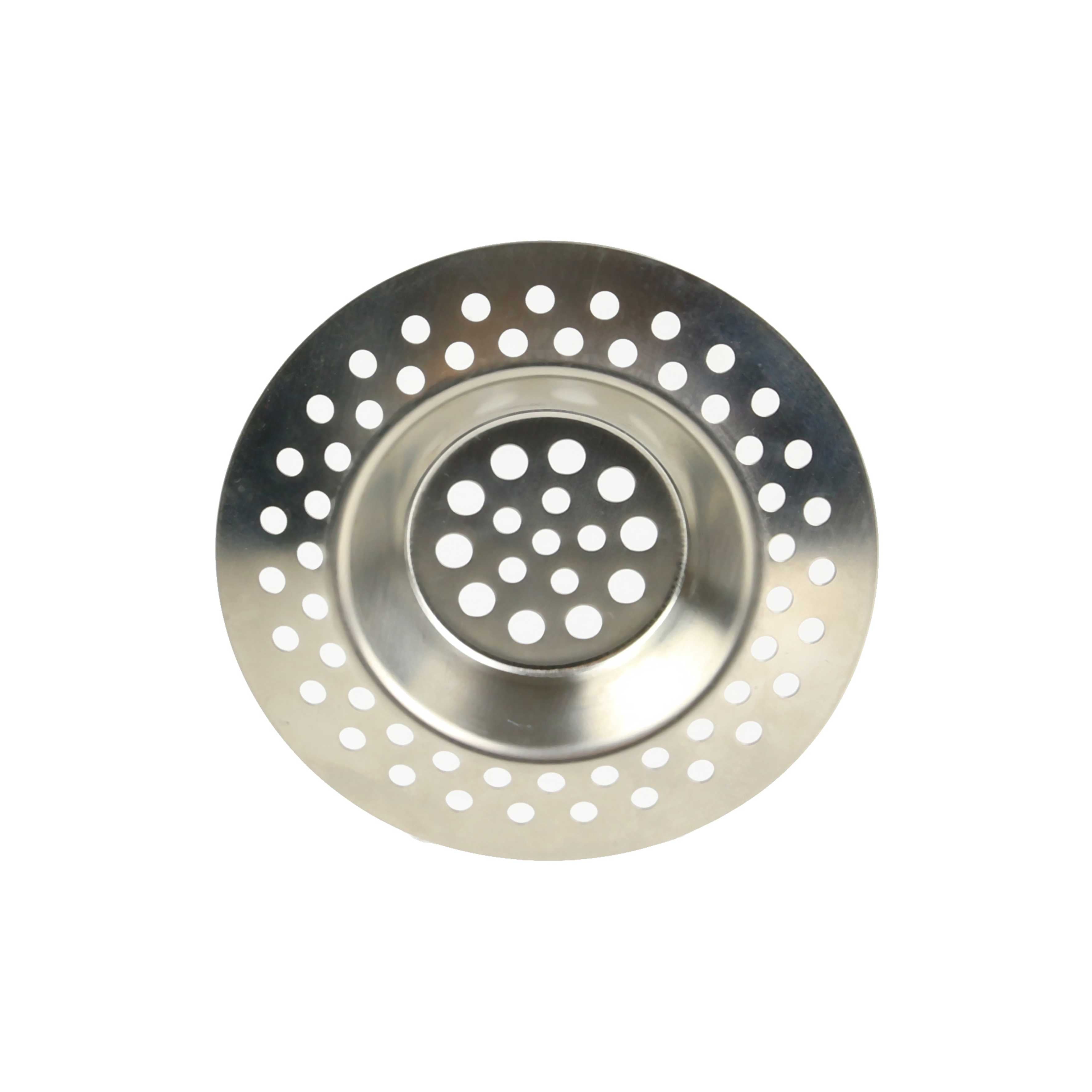 2 bondes de lavabo inox